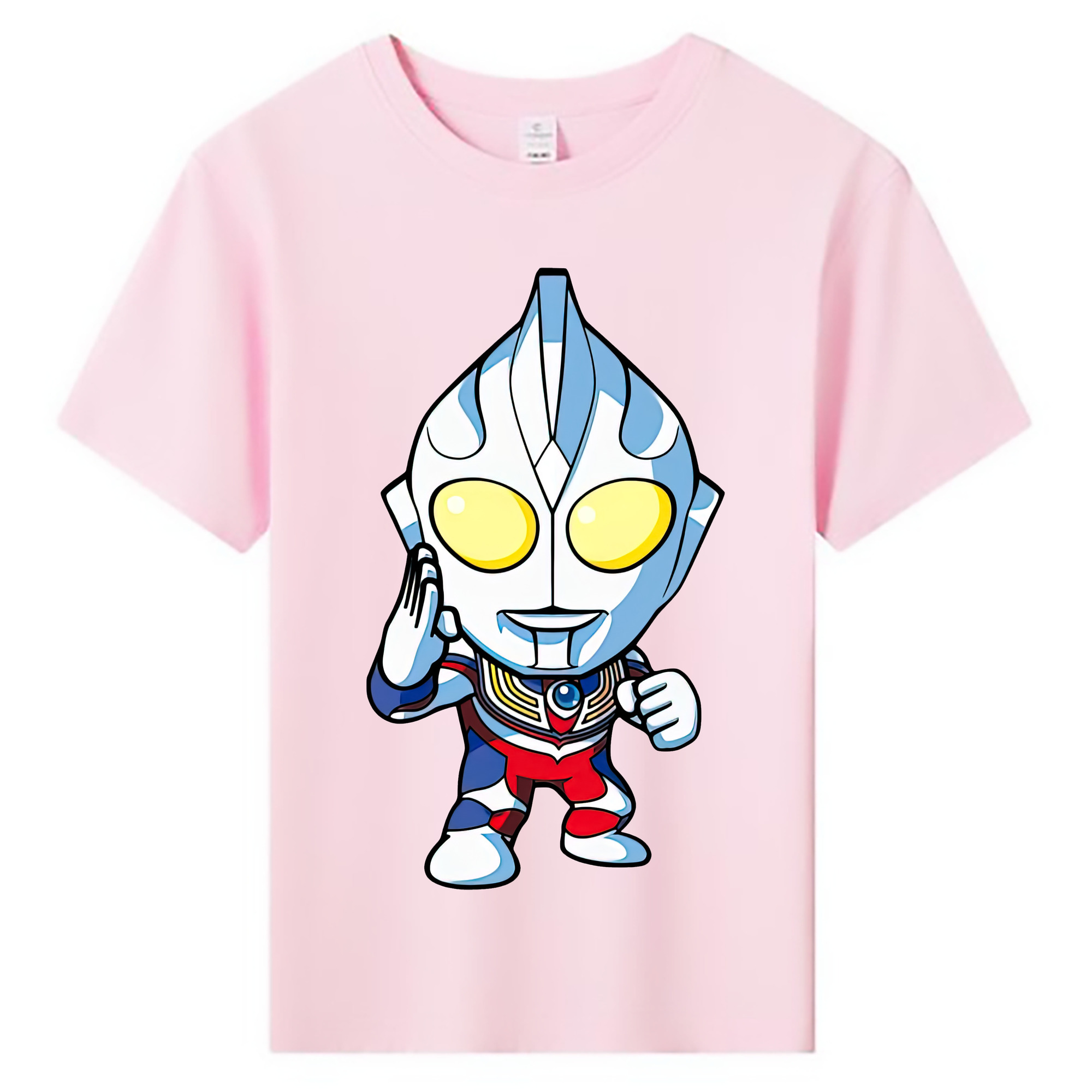 （画像用） ウルトラマン Ultraman 綿100％キッズTシャツ（フロントプリント）