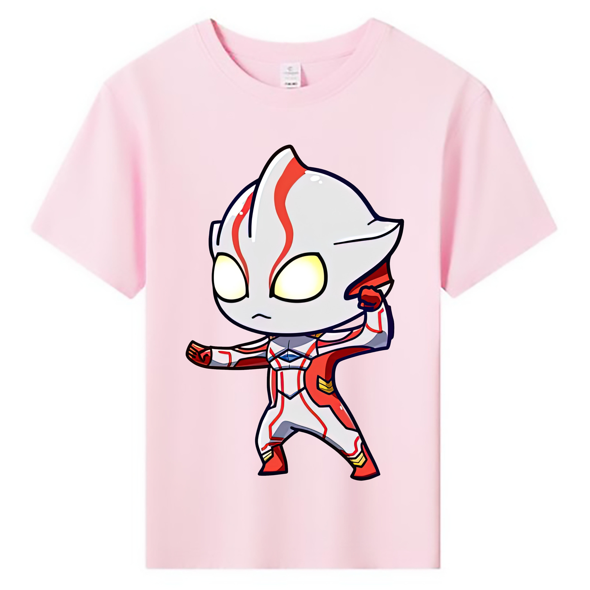 （画像用） ウルトラマン Ultraman 綿100％キッズTシャツ（フロントプリント）