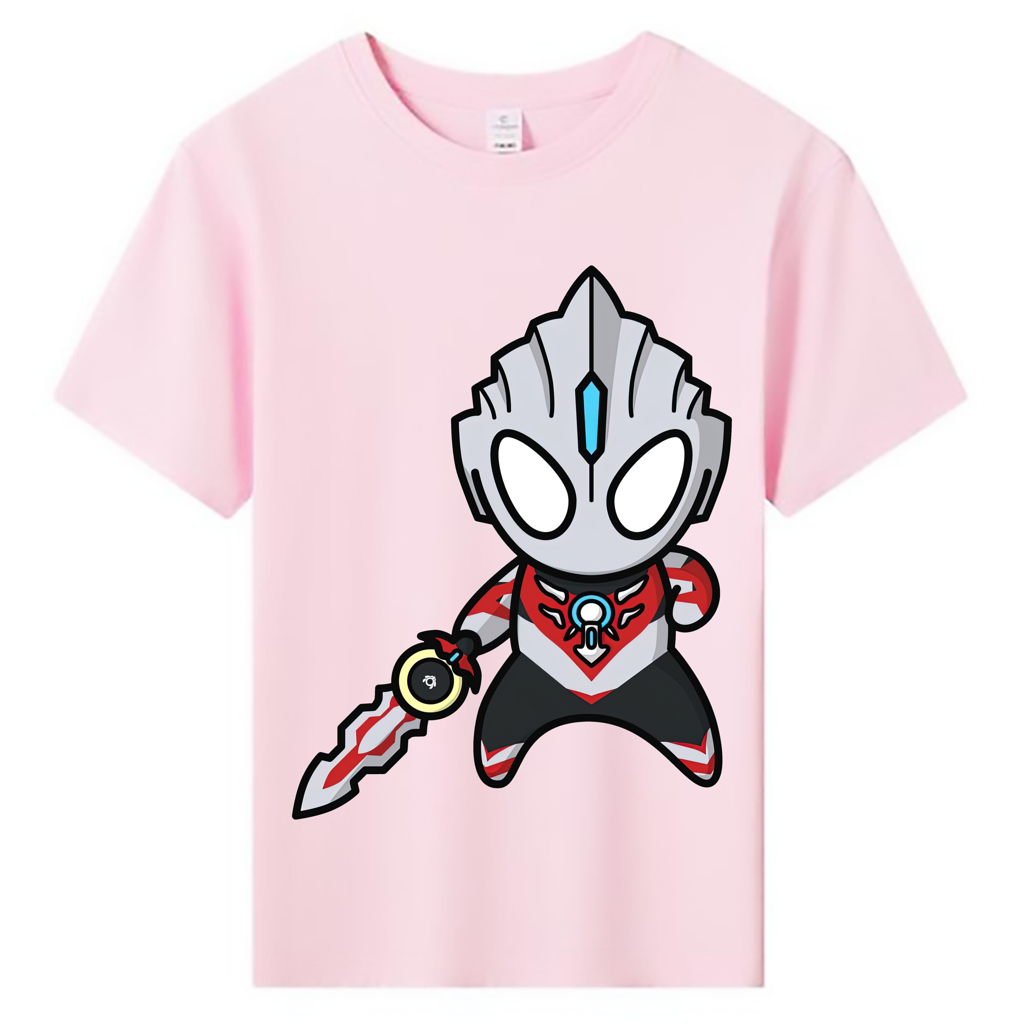 （画像用） ウルトラマン Ultraman 綿100％キッズTシャツ（フロントプリント）