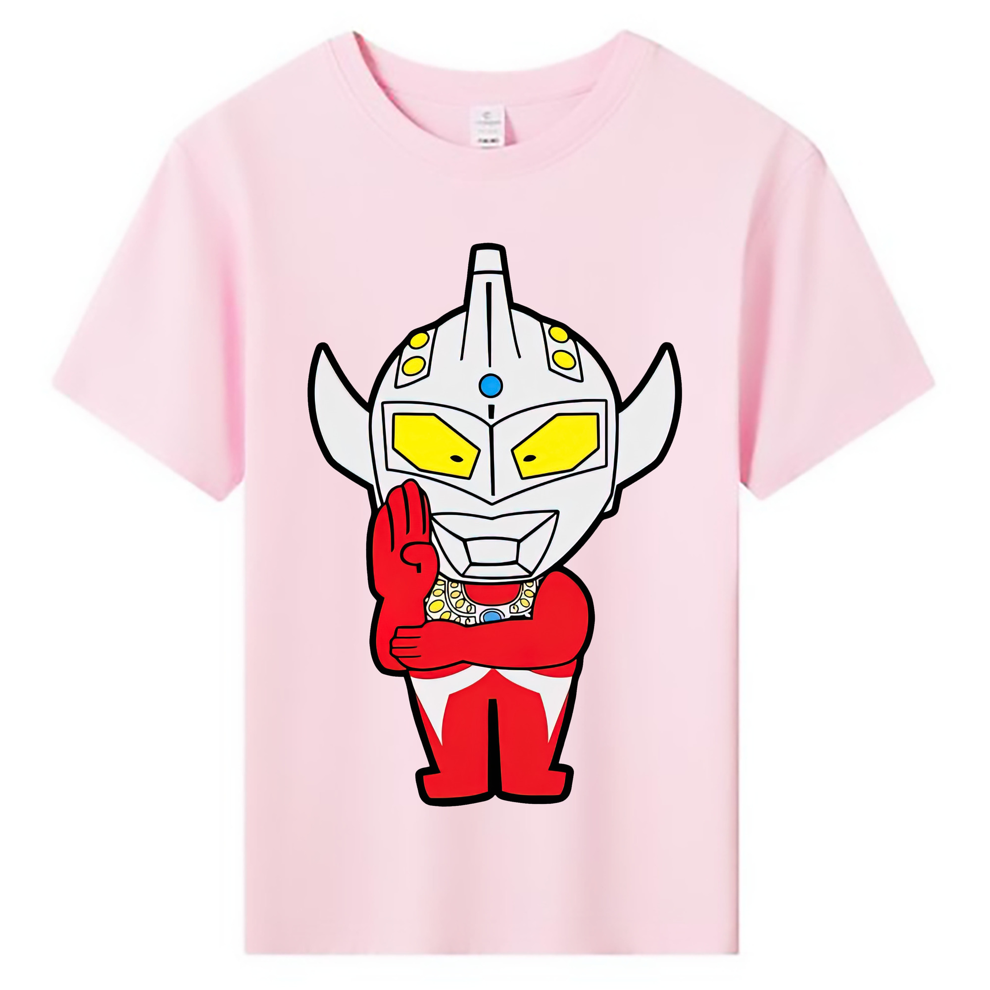 （画像用） ウルトラマン Ultraman 綿100％キッズTシャツ（フロントプリント）
