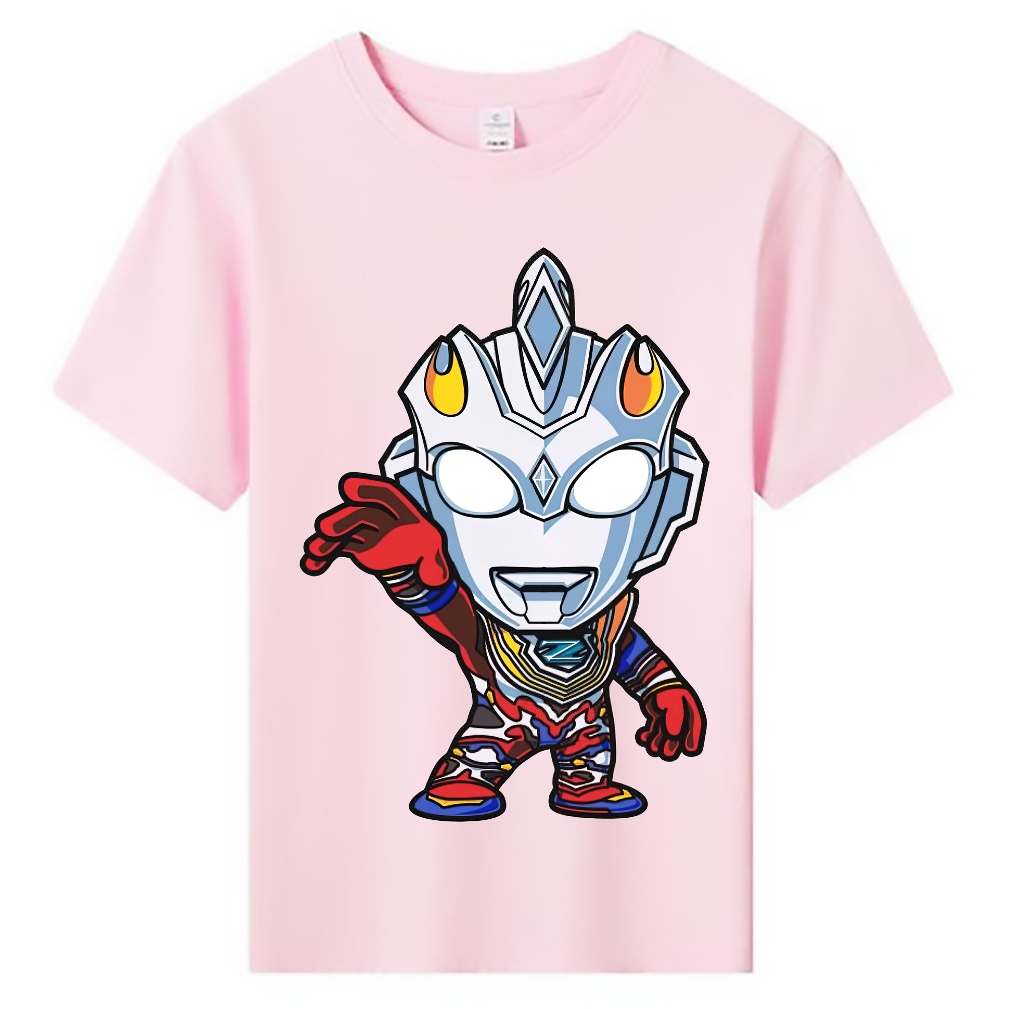 （画像用） ウルトラマン Ultraman 綿100％キッズTシャツ（フロントプリント）