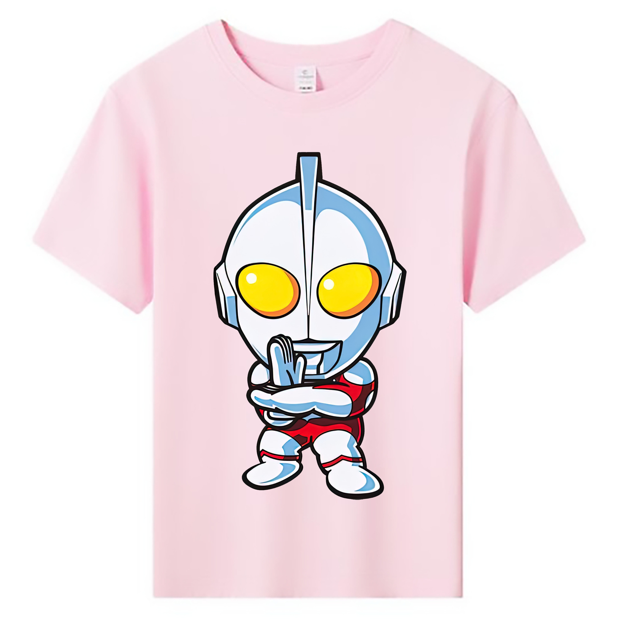 （画像用） ウルトラマン Ultraman 綿100％キッズTシャツ（フロントプリント）
