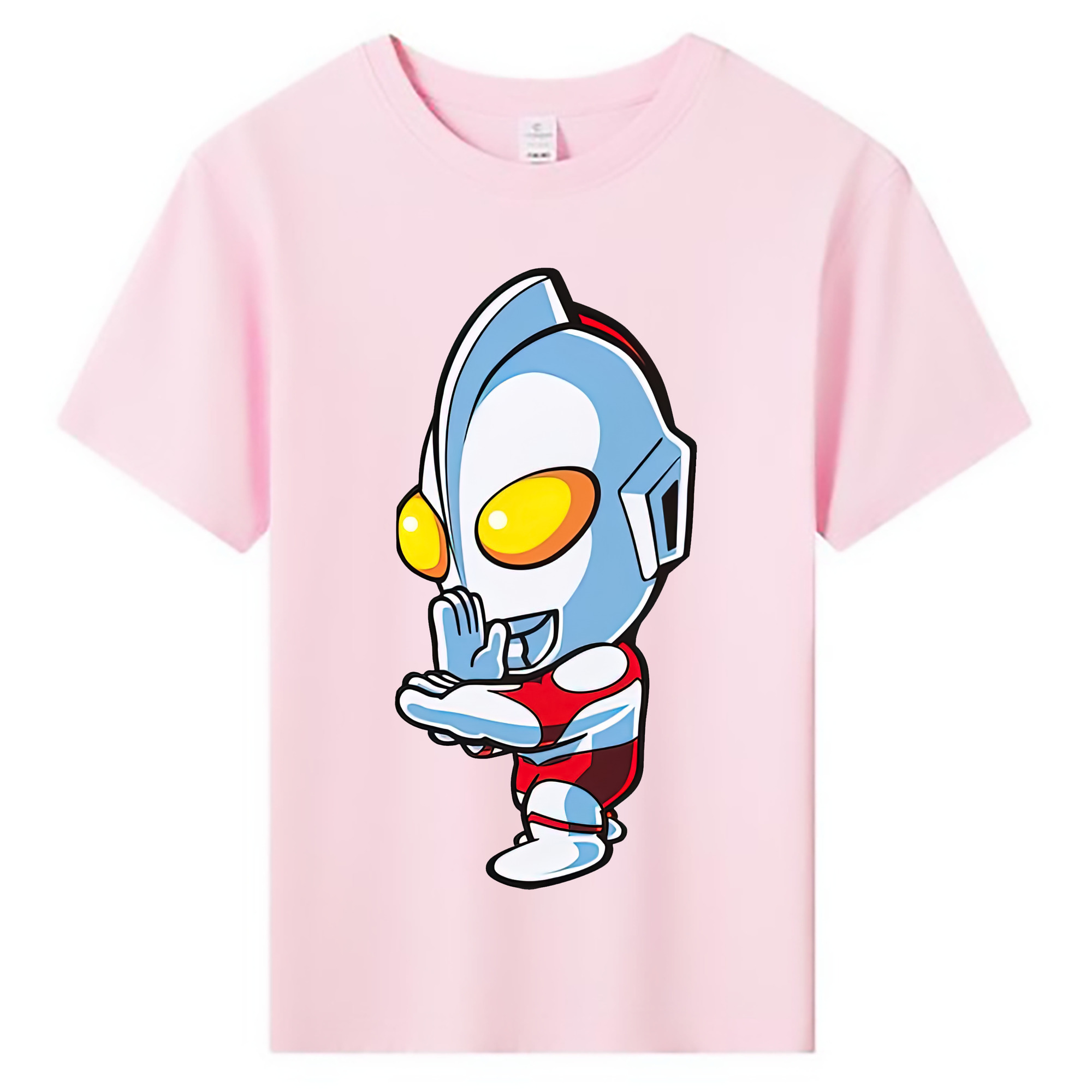 （画像用） ウルトラマン Ultraman 綿100％キッズTシャツ（フロントプリント）