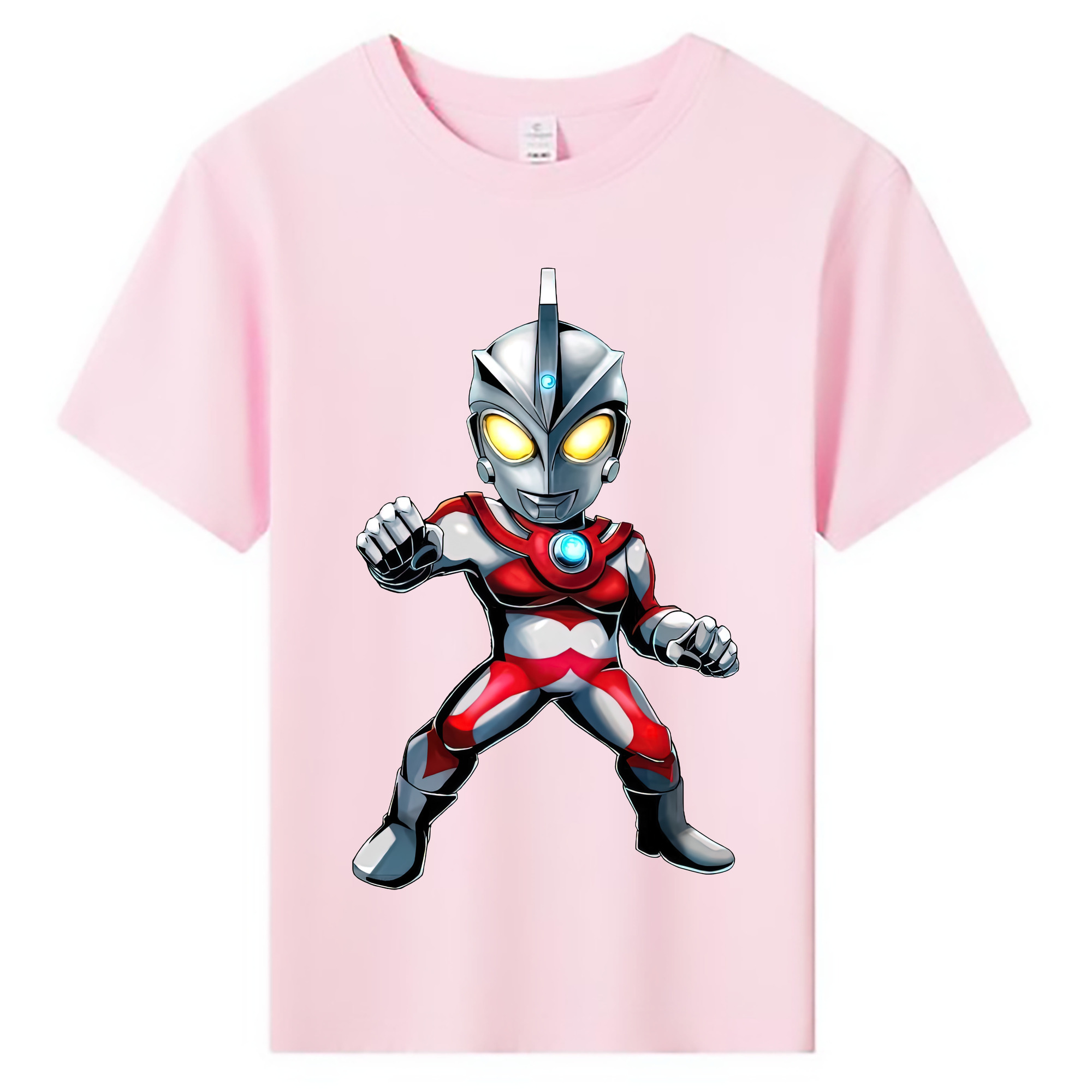 （画像用） ウルトラマン Ultraman 綿100％キッズTシャツ（フロントプリント）