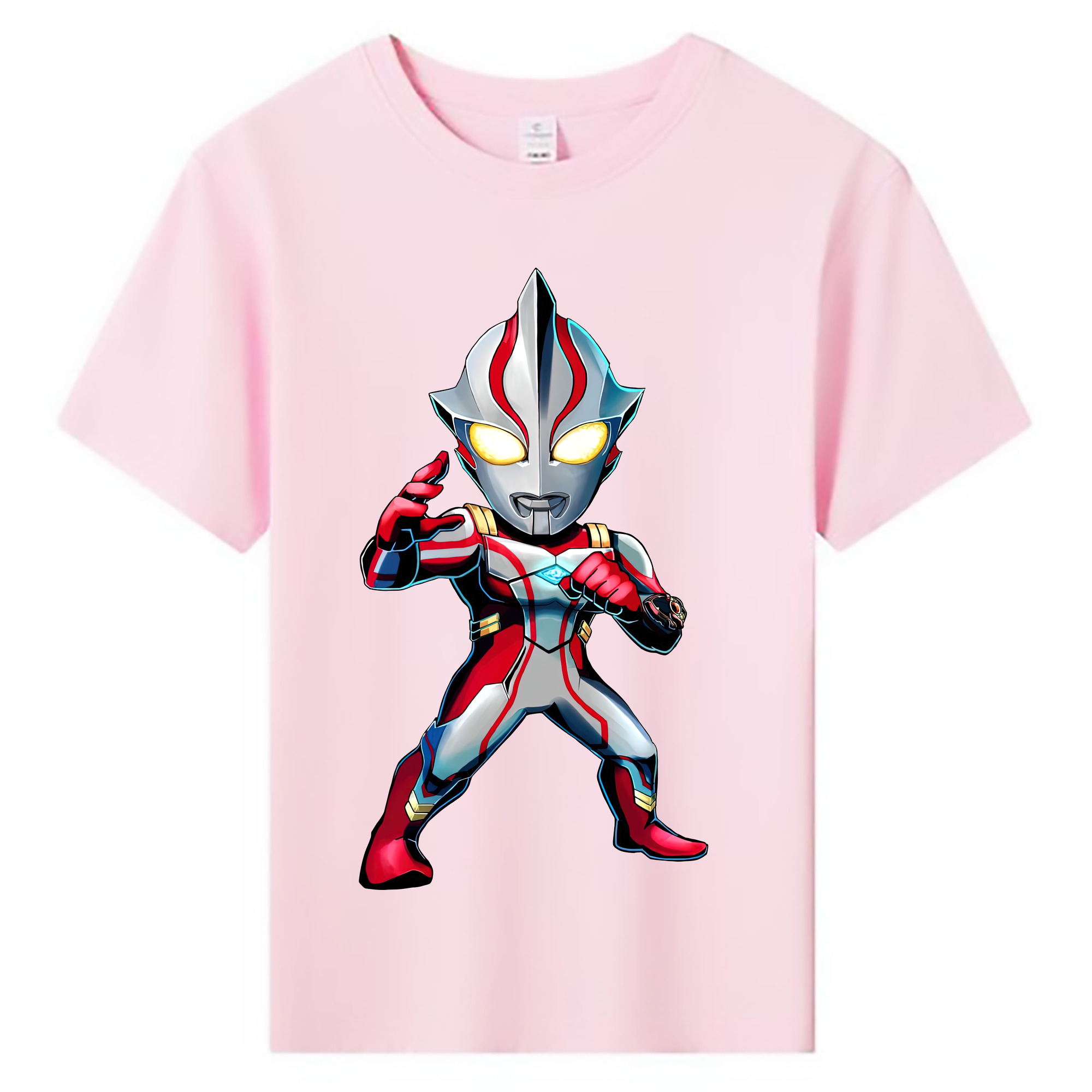 （画像用） ウルトラマン Ultraman 綿100％キッズTシャツ（フロントプリント）