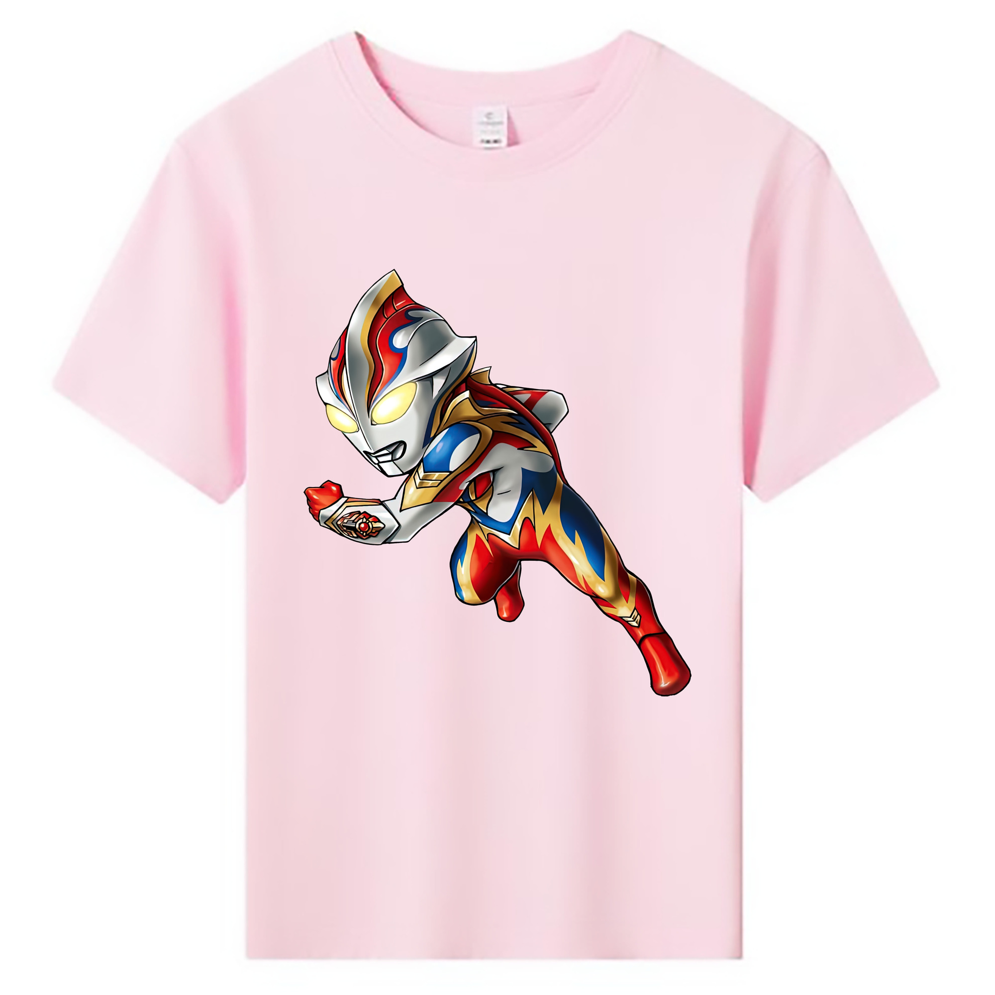（画像用） ウルトラマン Ultraman 綿100％キッズTシャツ（フロントプリント）