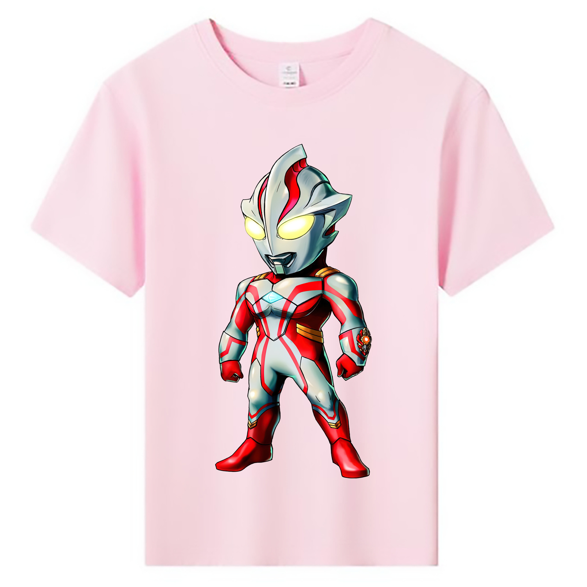 （画像用） ウルトラマン Ultraman 綿100％キッズTシャツ（フロントプリント）