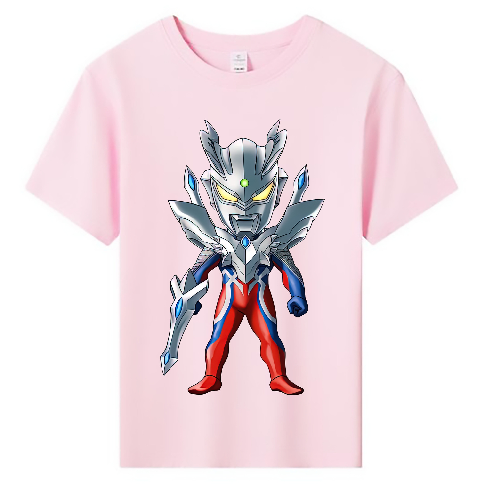 （画像用） ウルトラマン Ultraman 綿100％キッズTシャツ（フロントプリント）