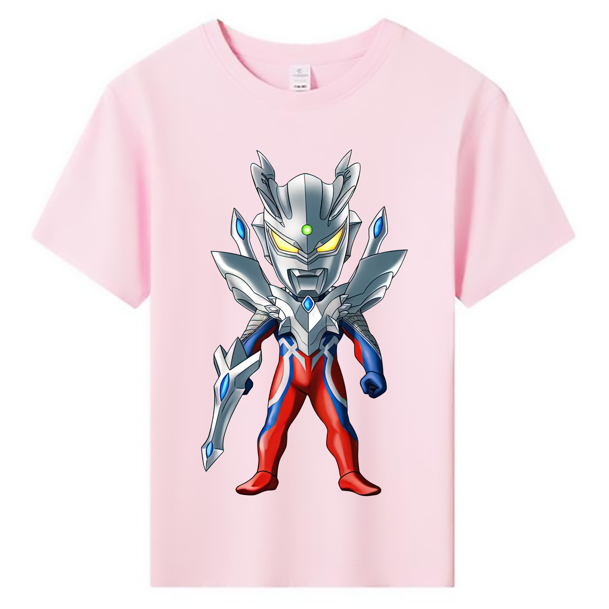（画像用） ウルトラマン Ultraman 綿100％キッズTシャツ（フロントプリント）
