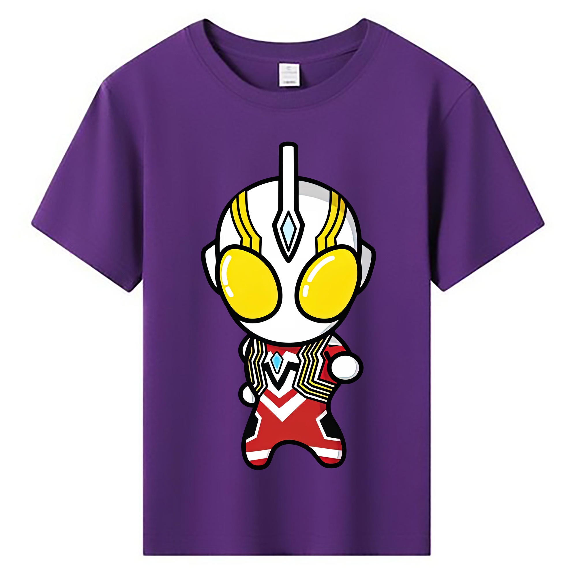 （画像用） ウルトラマン Ultraman 綿100％キッズTシャツ（フロントプリント）