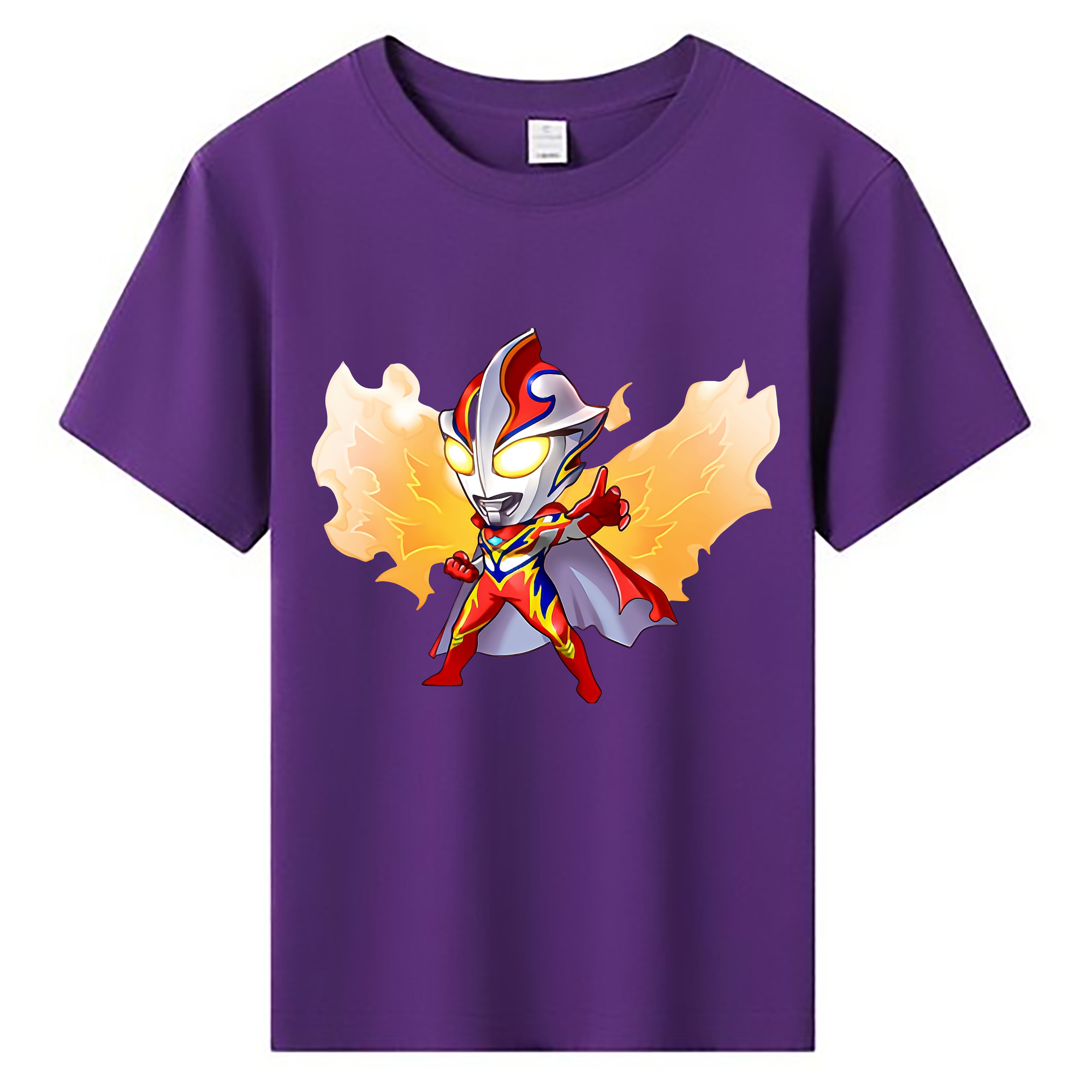 （画像用） ウルトラマン Ultraman 綿100％キッズTシャツ（フロントプリント）