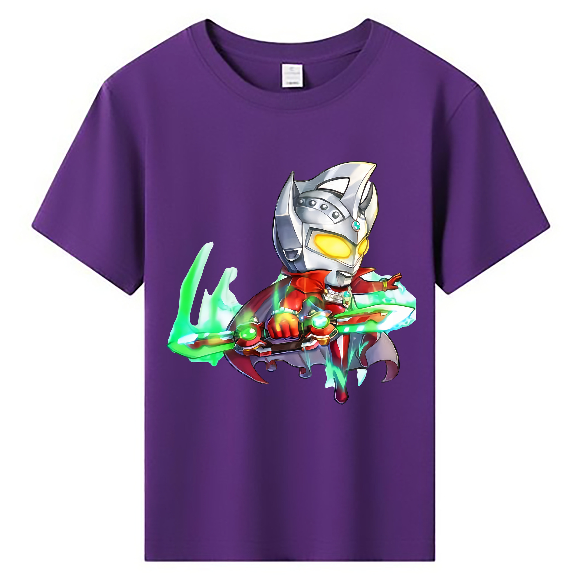 （画像用） ウルトラマン Ultraman 綿100％キッズTシャツ（フロントプリント）