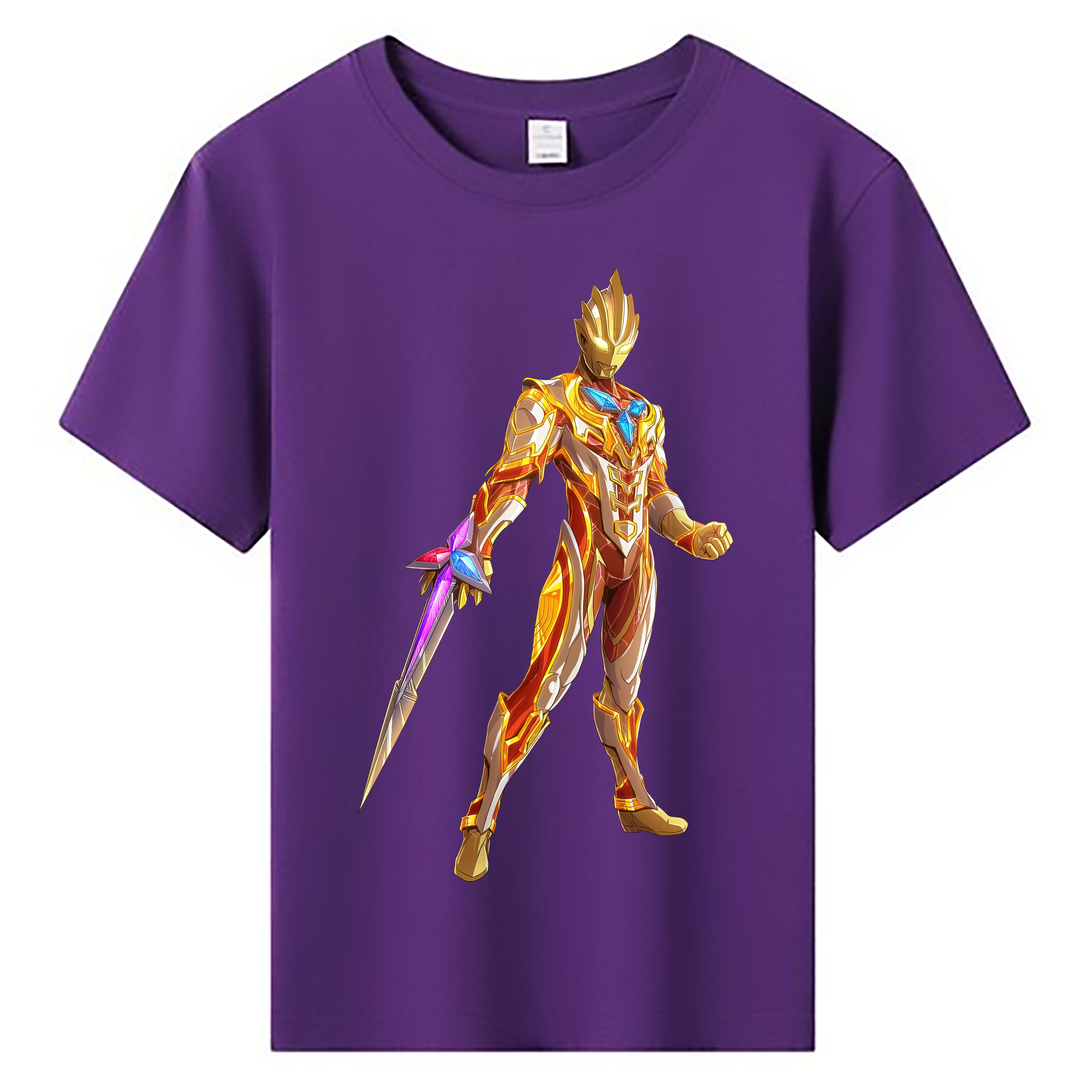 （画像用） ウルトラマン Ultraman 綿100％キッズTシャツ（フロントプリント）