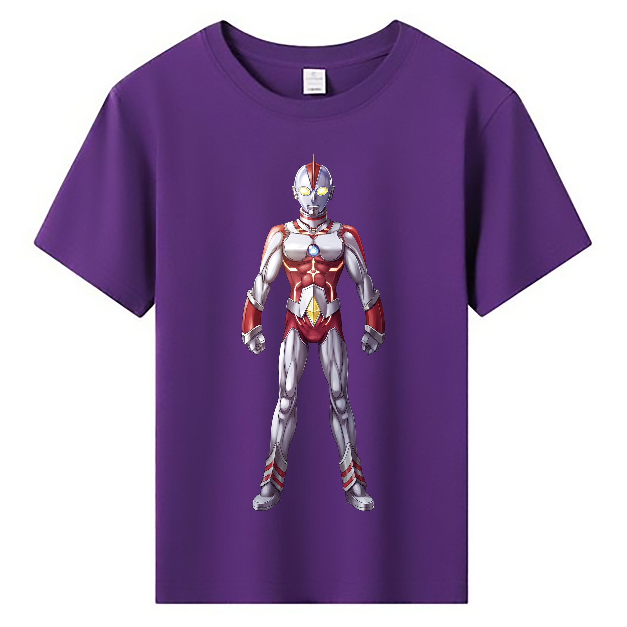 （画像用） ウルトラマン Ultraman 綿100％キッズTシャツ（フロントプリント）