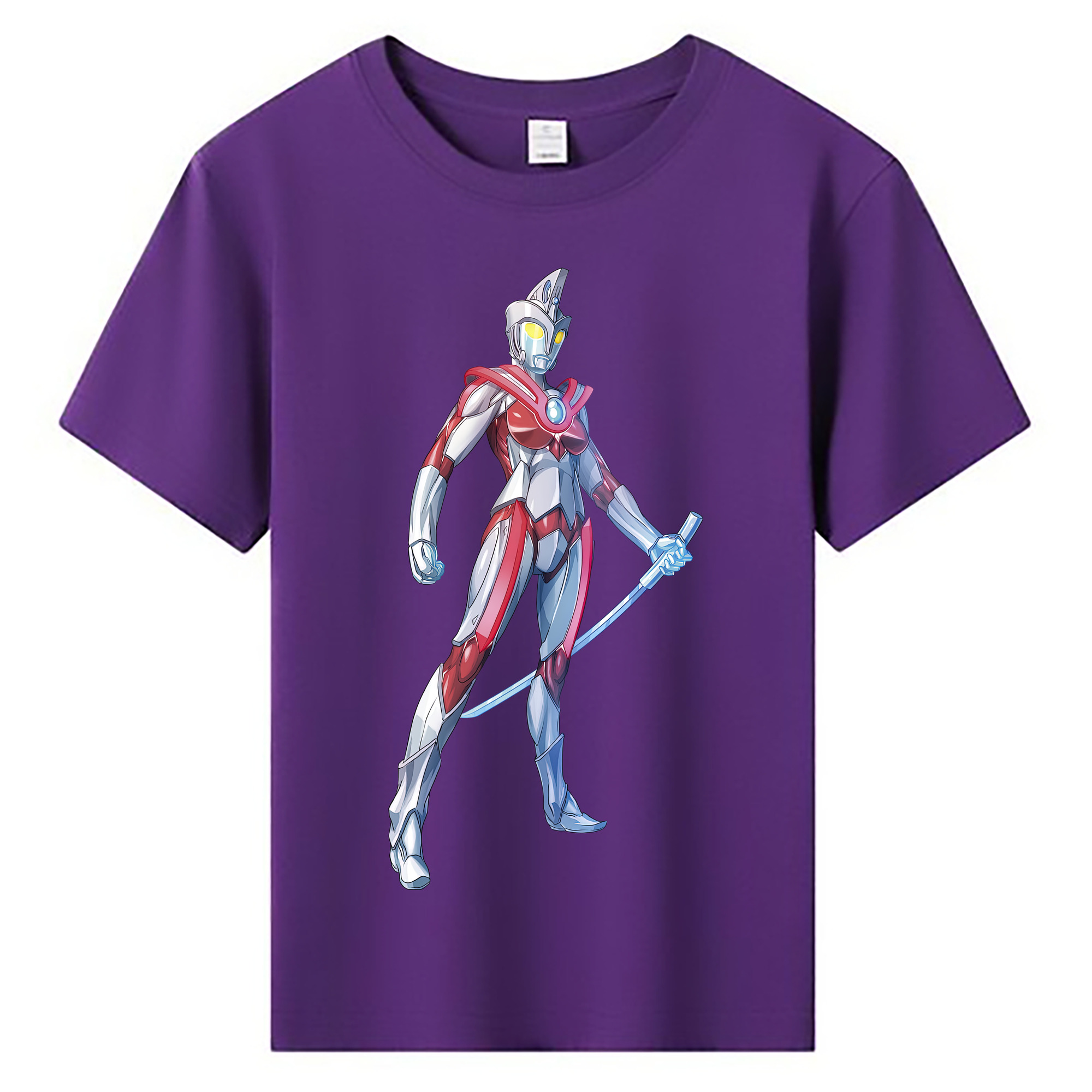 （画像用） ウルトラマン Ultraman 綿100％キッズTシャツ（フロントプリント）