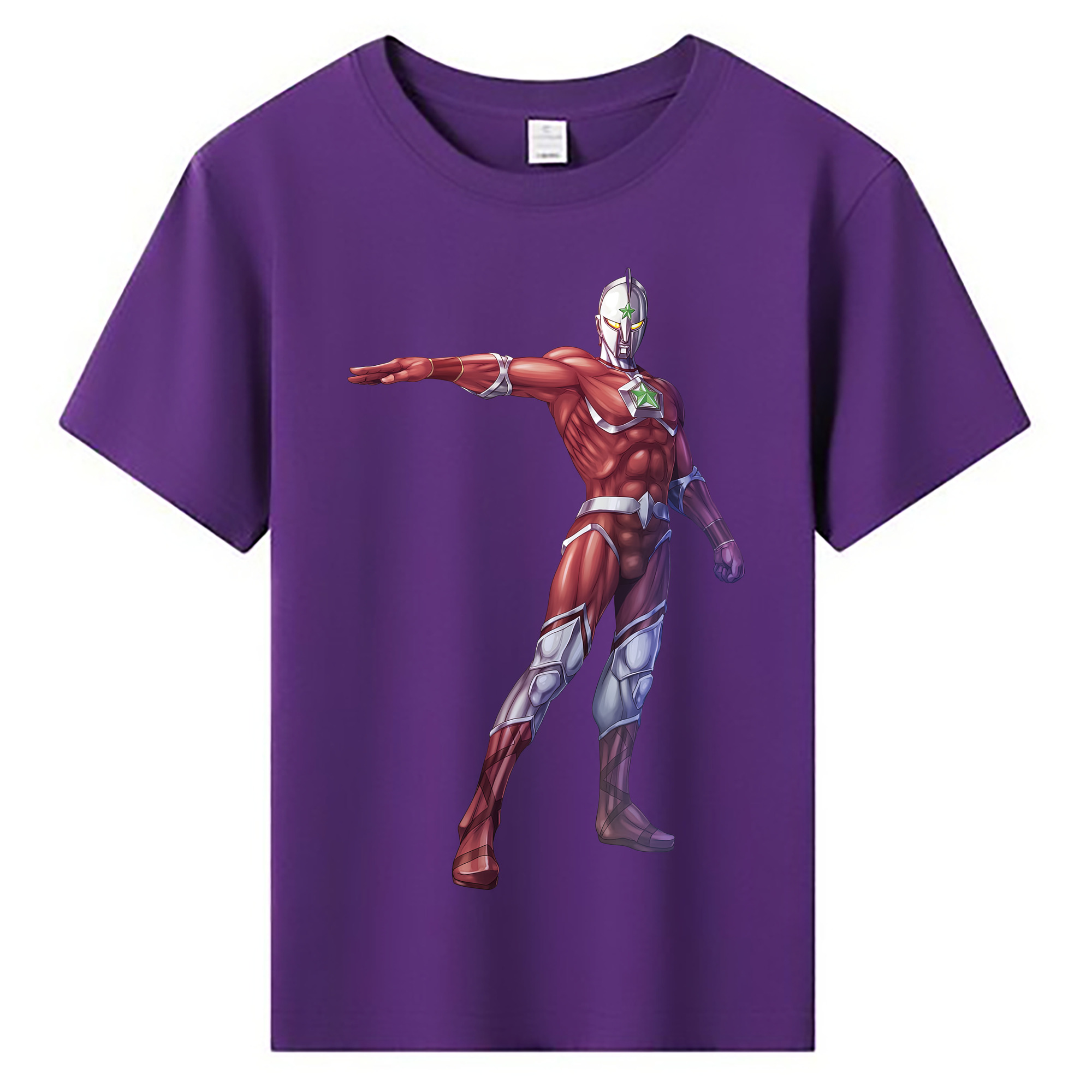（画像用） ウルトラマン Ultraman 綿100％キッズTシャツ（フロントプリント）