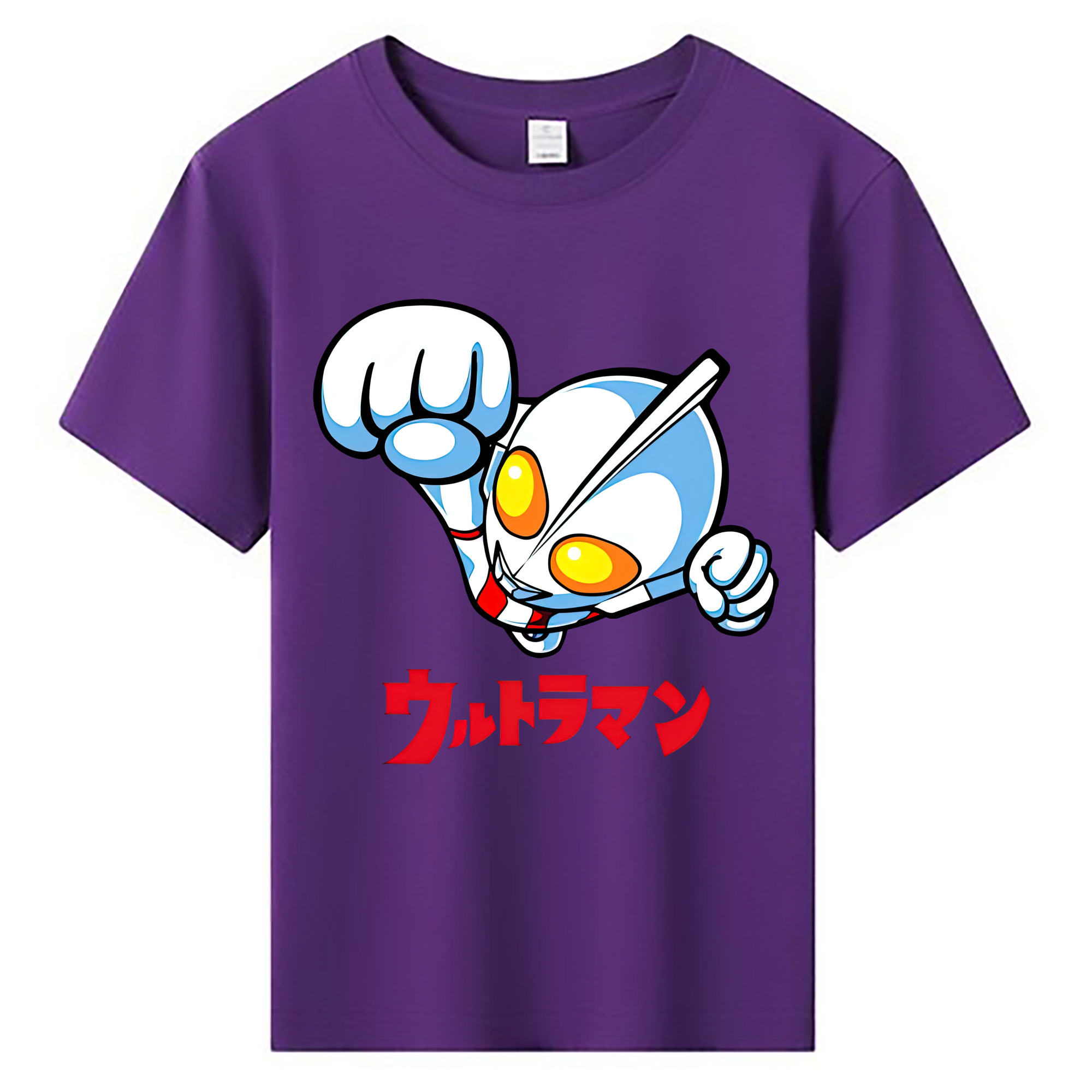 （画像用） ウルトラマン Ultraman 綿100％キッズTシャツ（フロントプリント）