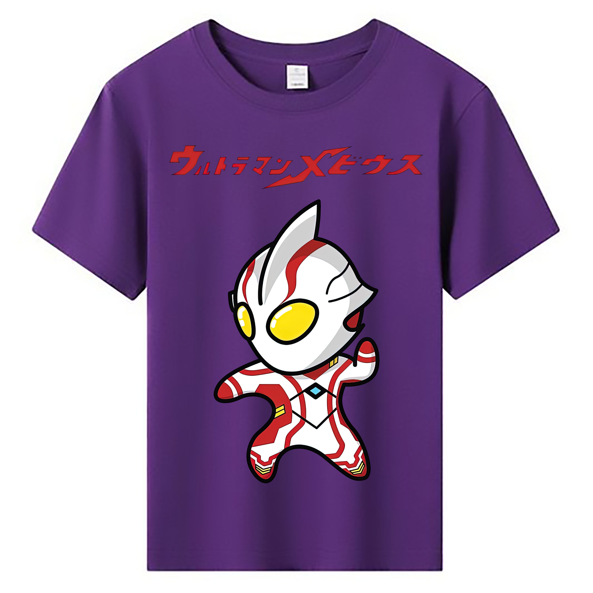 （画像用） ウルトラマン Ultraman 綿100％キッズTシャツ（フロントプリント）