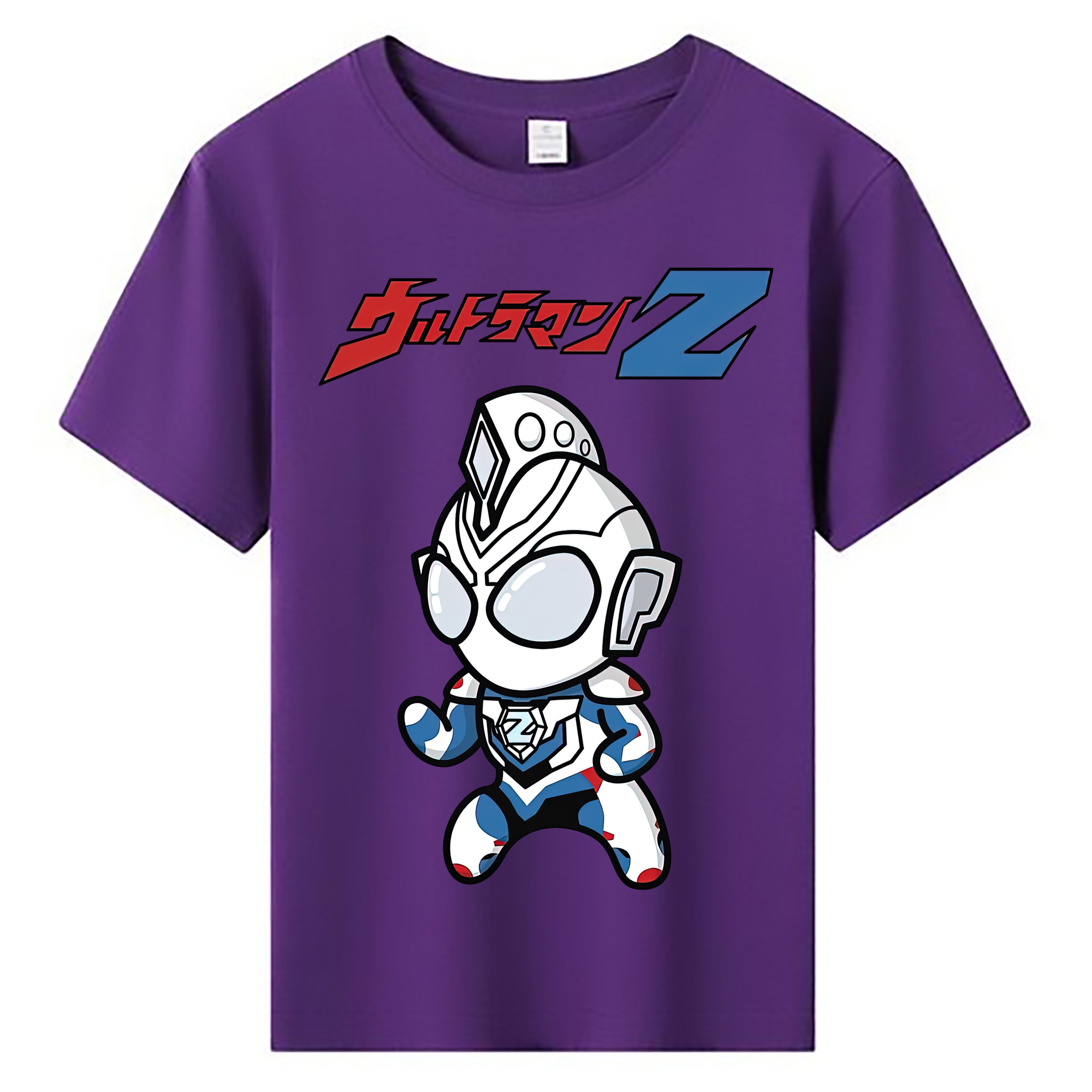 （画像用） ウルトラマン Ultraman 綿100％キッズTシャツ（フロントプリント）