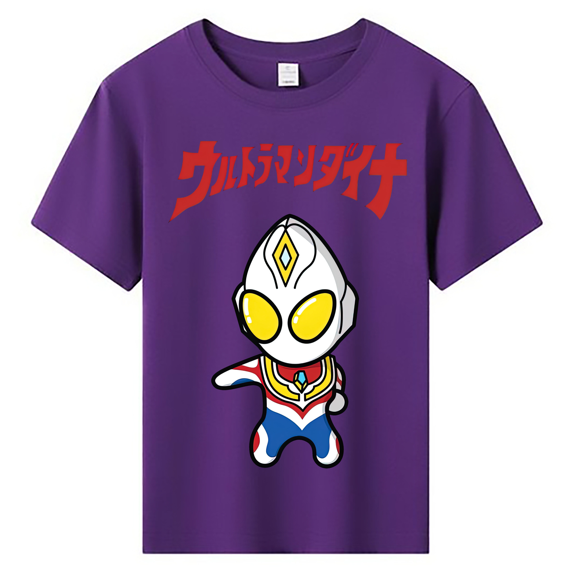 （画像用） ウルトラマン Ultraman 綿100％キッズTシャツ（フロントプリント）