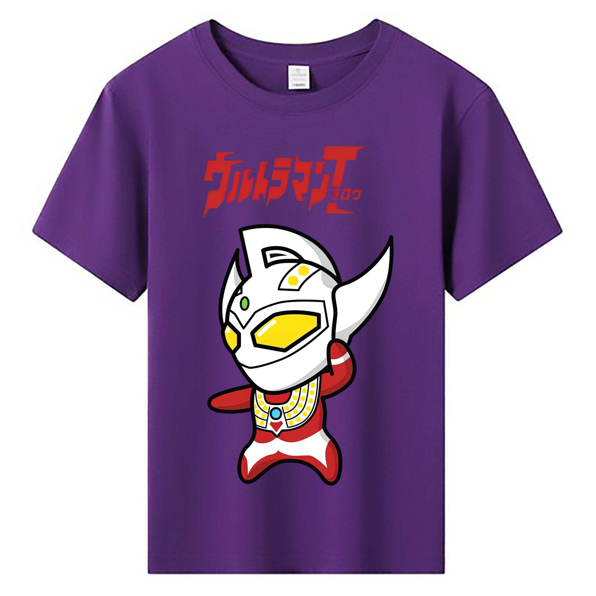 （画像用） ウルトラマン Ultraman 綿100％キッズTシャツ（フロントプリント）