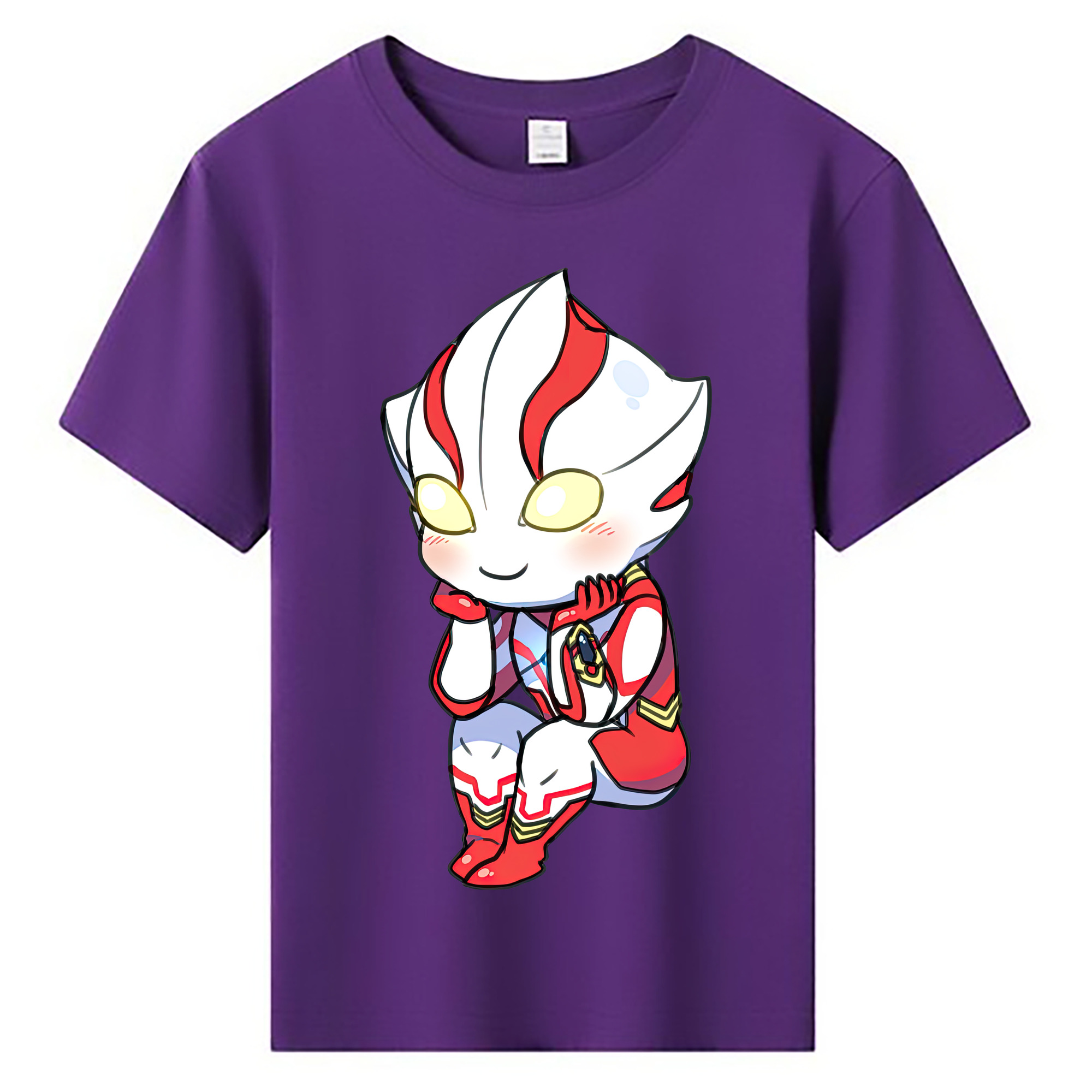 （画像用） ウルトラマン Ultraman 綿100％キッズTシャツ（フロントプリント）