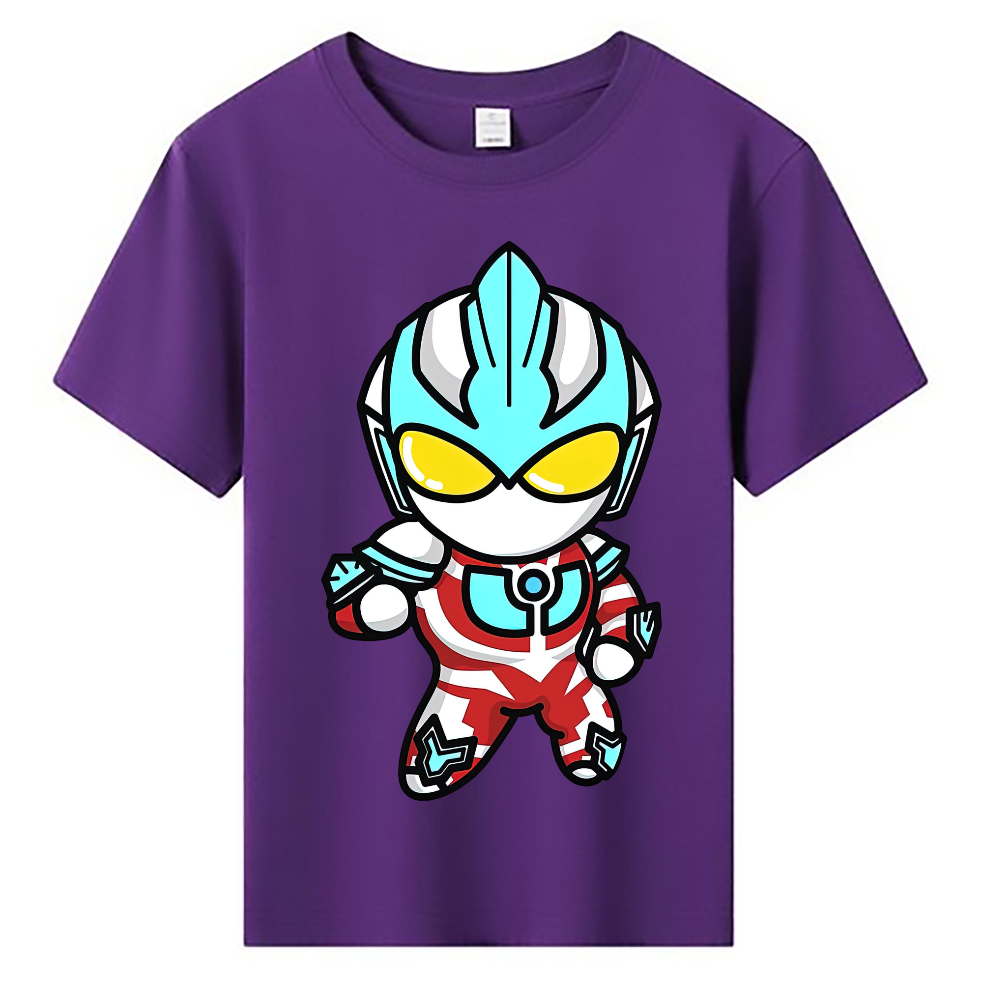 （画像用） ウルトラマン Ultraman 綿100％キッズTシャツ（フロントプリント）