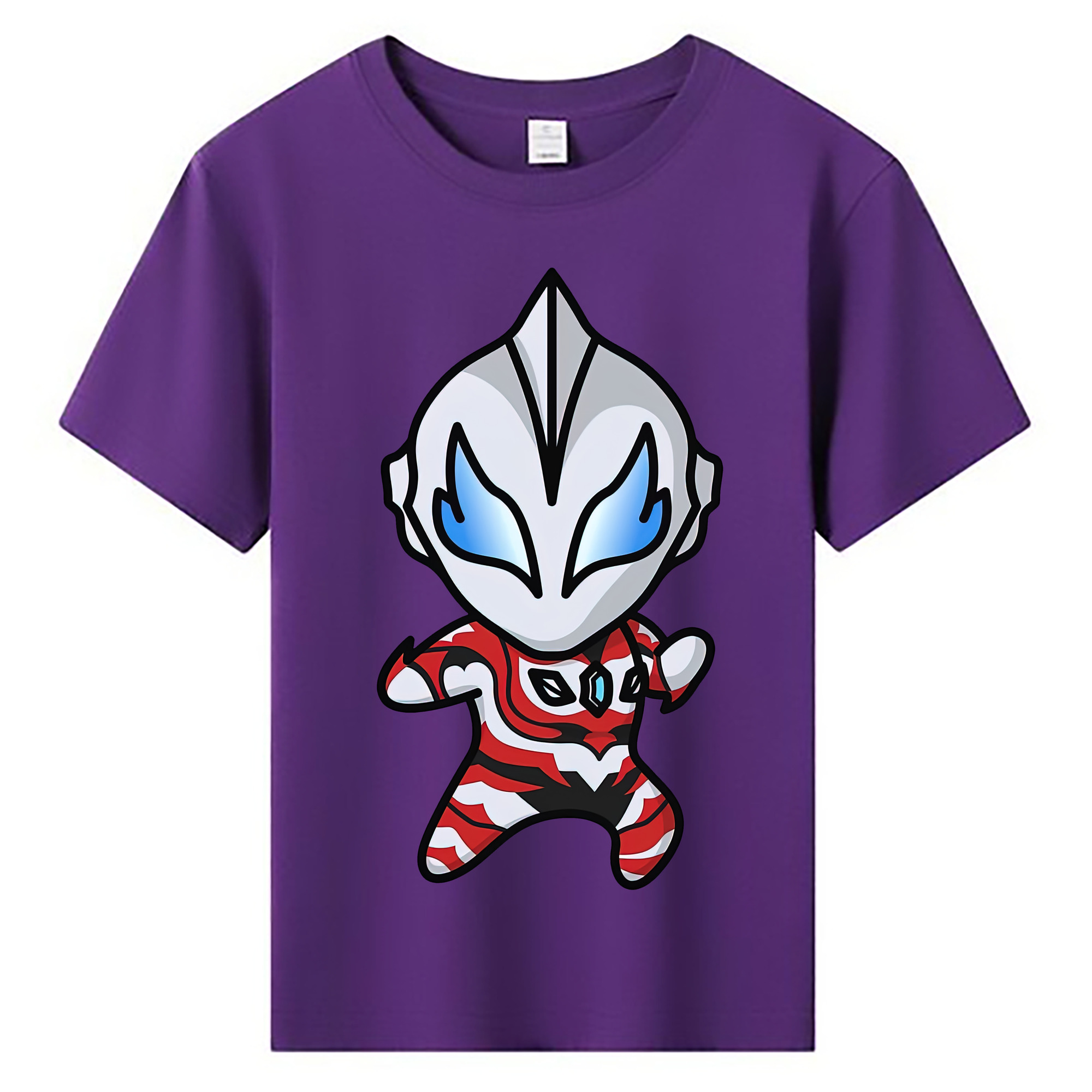 （画像用） ウルトラマン Ultraman 綿100％キッズTシャツ（フロントプリント）