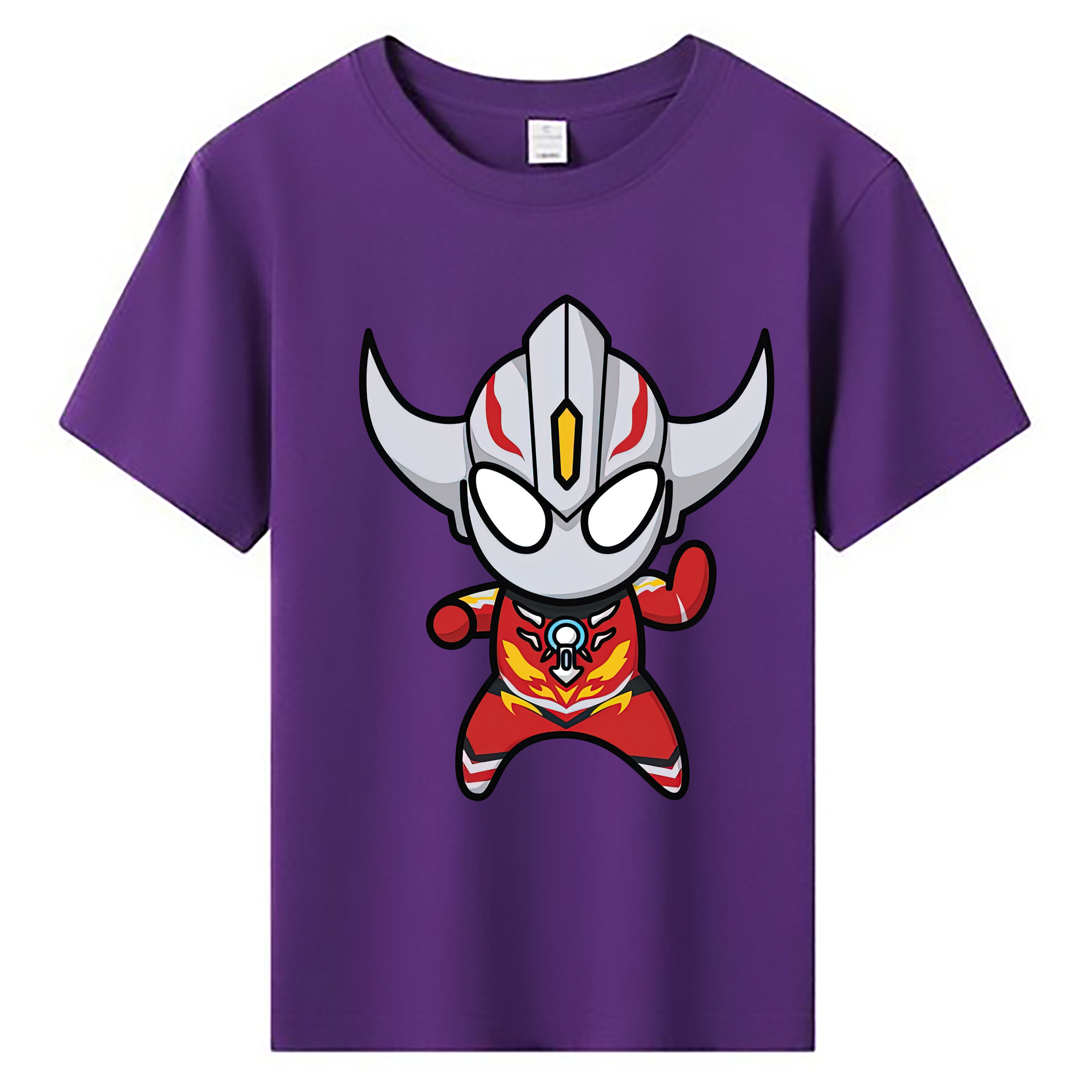 （画像用） ウルトラマン Ultraman 綿100％キッズTシャツ（フロントプリント）