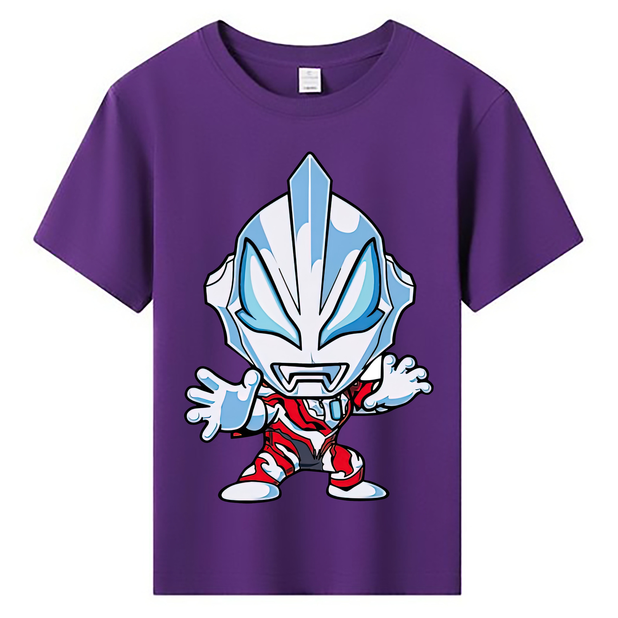 （画像用） ウルトラマン Ultraman 綿100％キッズTシャツ（フロントプリント）