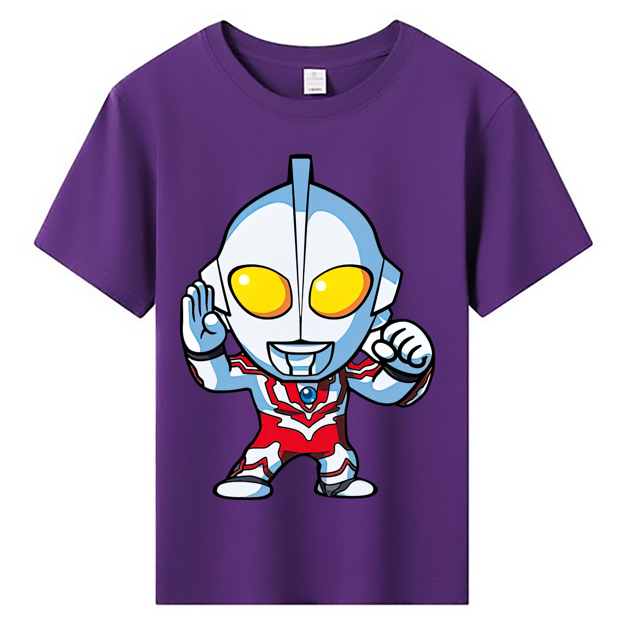 （画像用） ウルトラマン Ultraman 綿100％キッズTシャツ（フロントプリント）