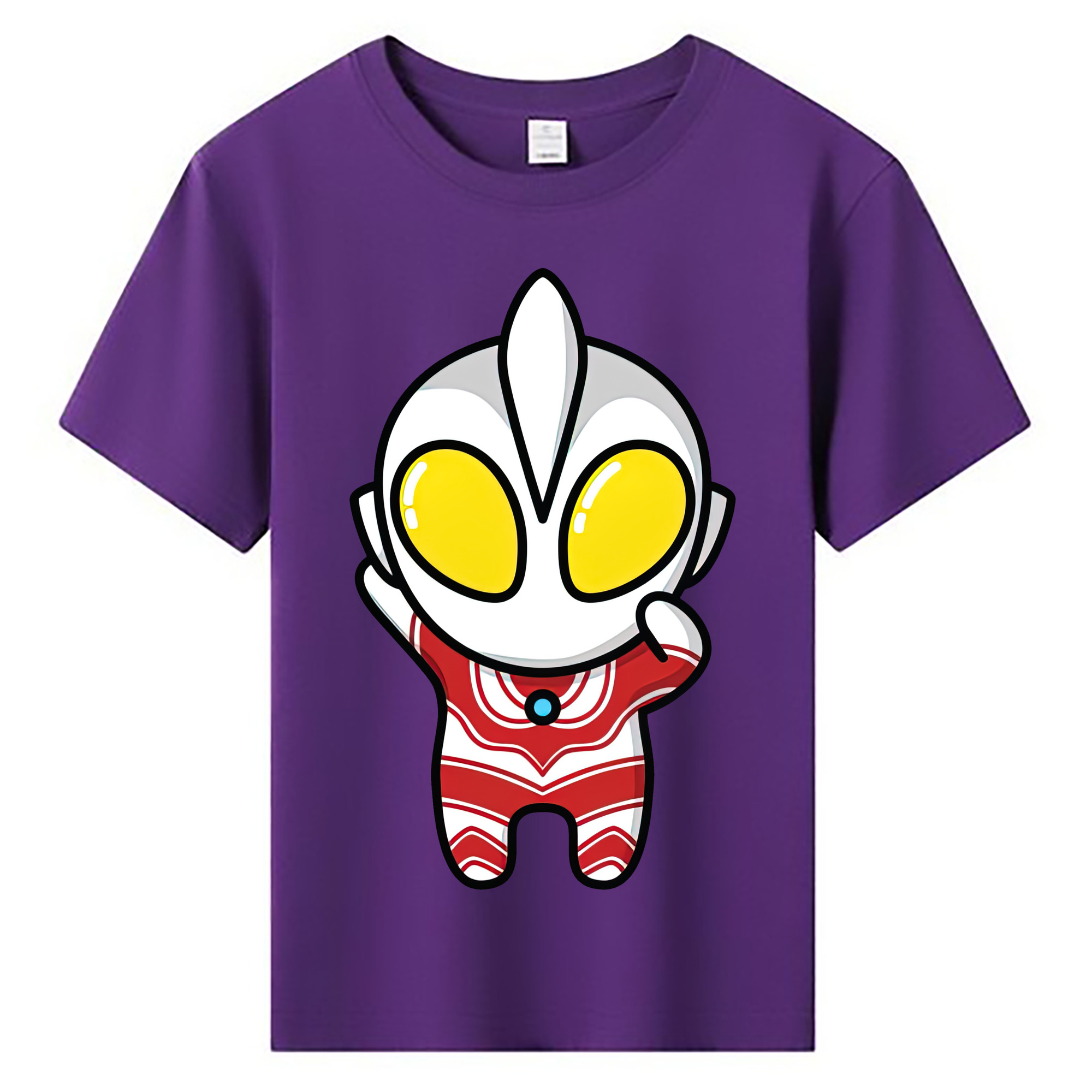 （画像用） ウルトラマン Ultraman 綿100％キッズTシャツ（フロントプリント）