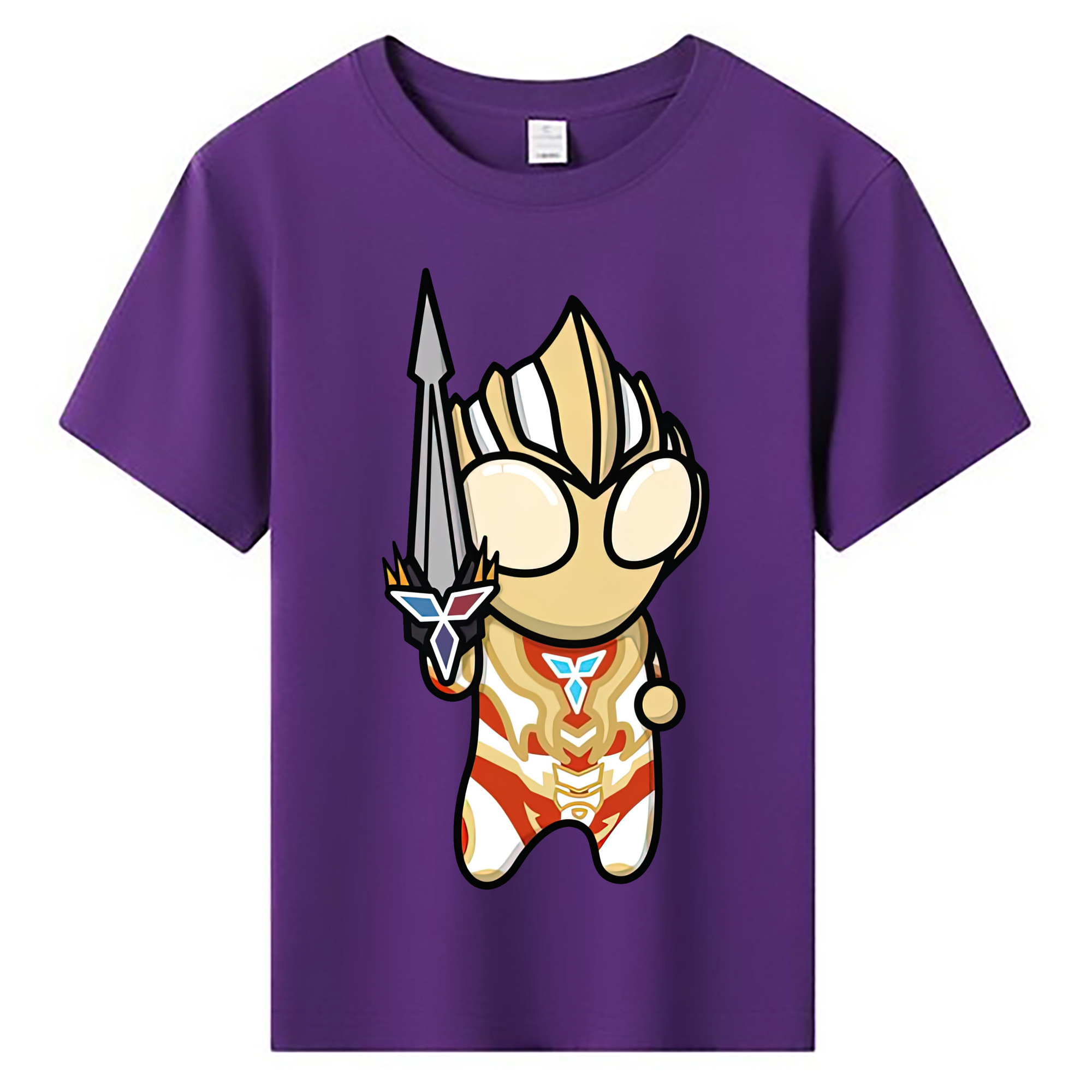 （画像用） ウルトラマン Ultraman 綿100％キッズTシャツ（フロントプリント）