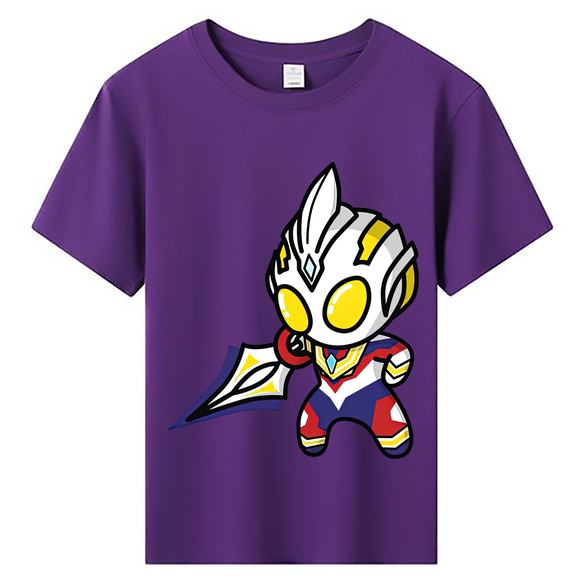 （画像用） ウルトラマン Ultraman 綿100％キッズTシャツ（フロントプリント）