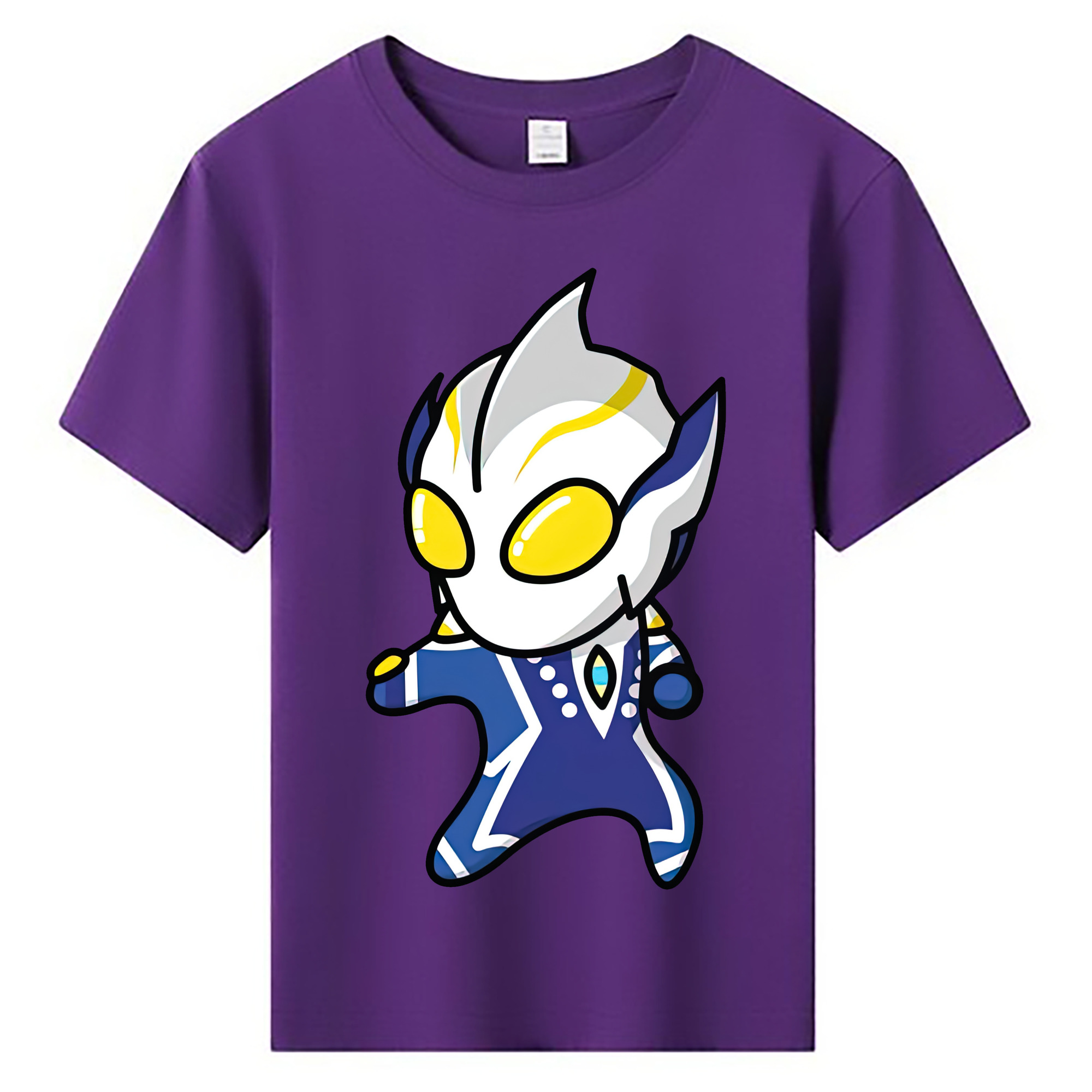 （画像用） ウルトラマン Ultraman 綿100％キッズTシャツ（フロントプリント）