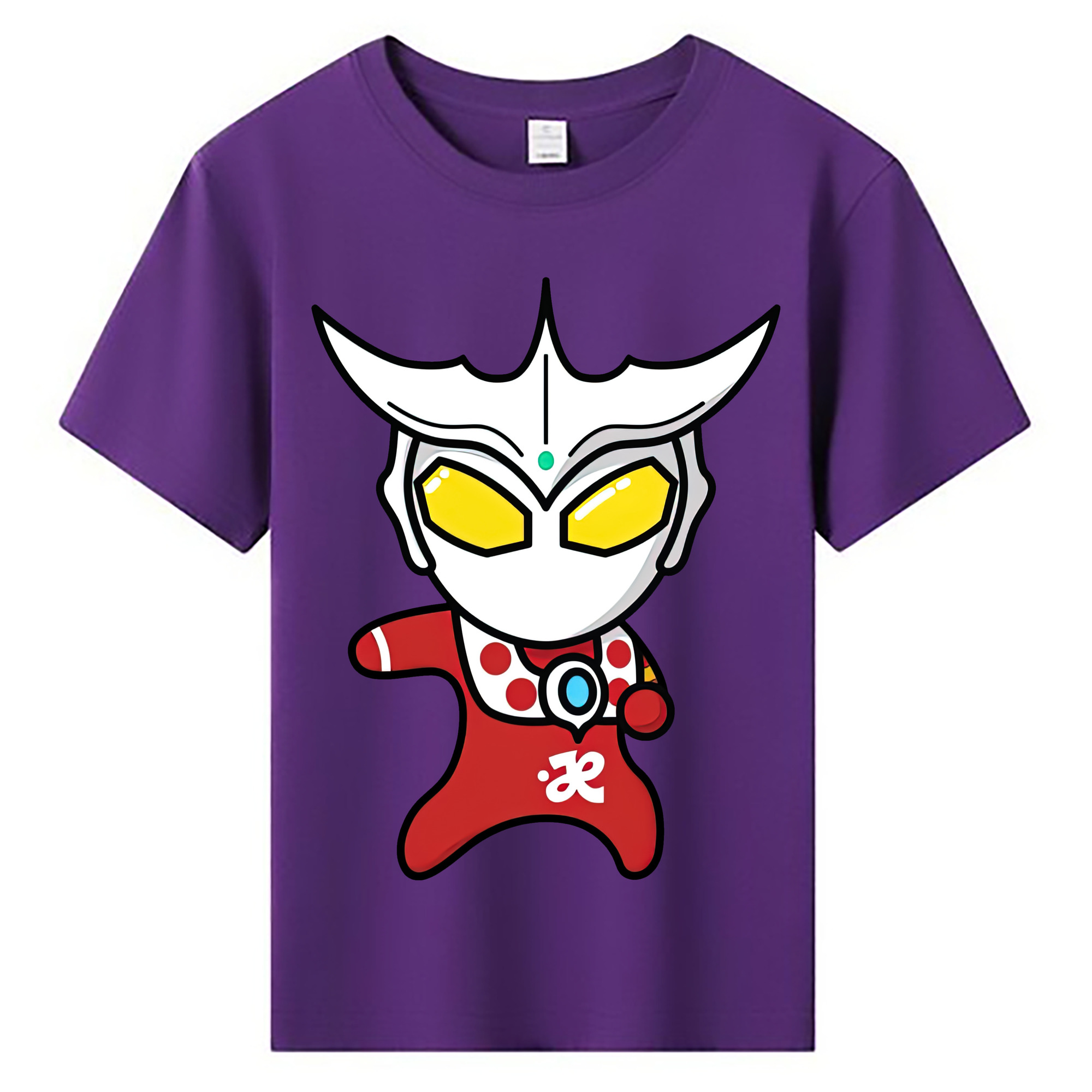 （画像用） ウルトラマン Ultraman 綿100％キッズTシャツ（フロントプリント）