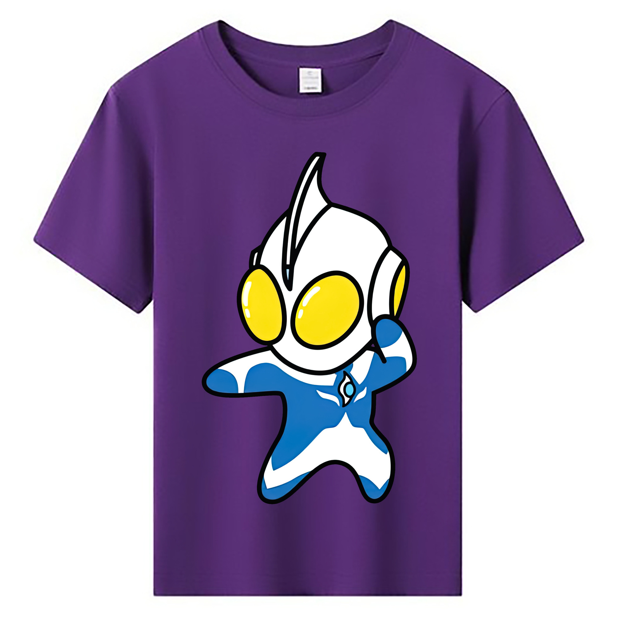（画像用） ウルトラマン Ultraman 綿100％キッズTシャツ（フロントプリント）