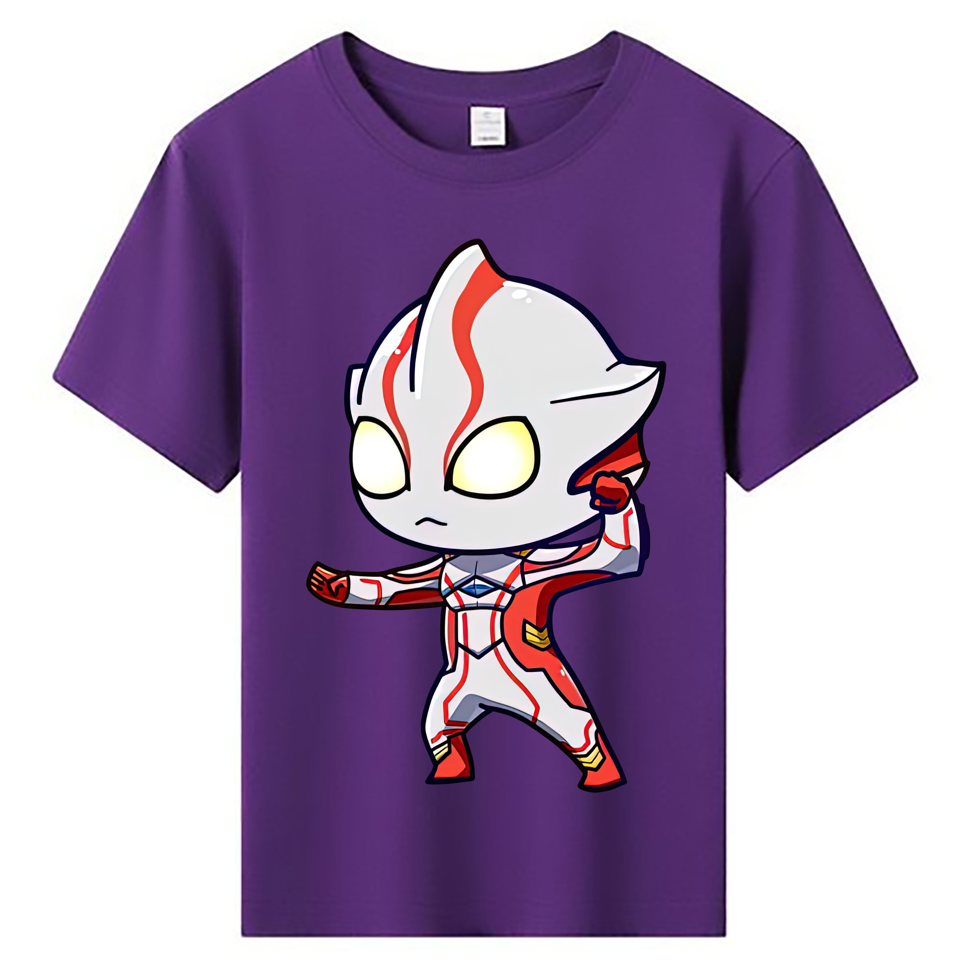 （画像用） ウルトラマン Ultraman 綿100％キッズTシャツ（フロントプリント）