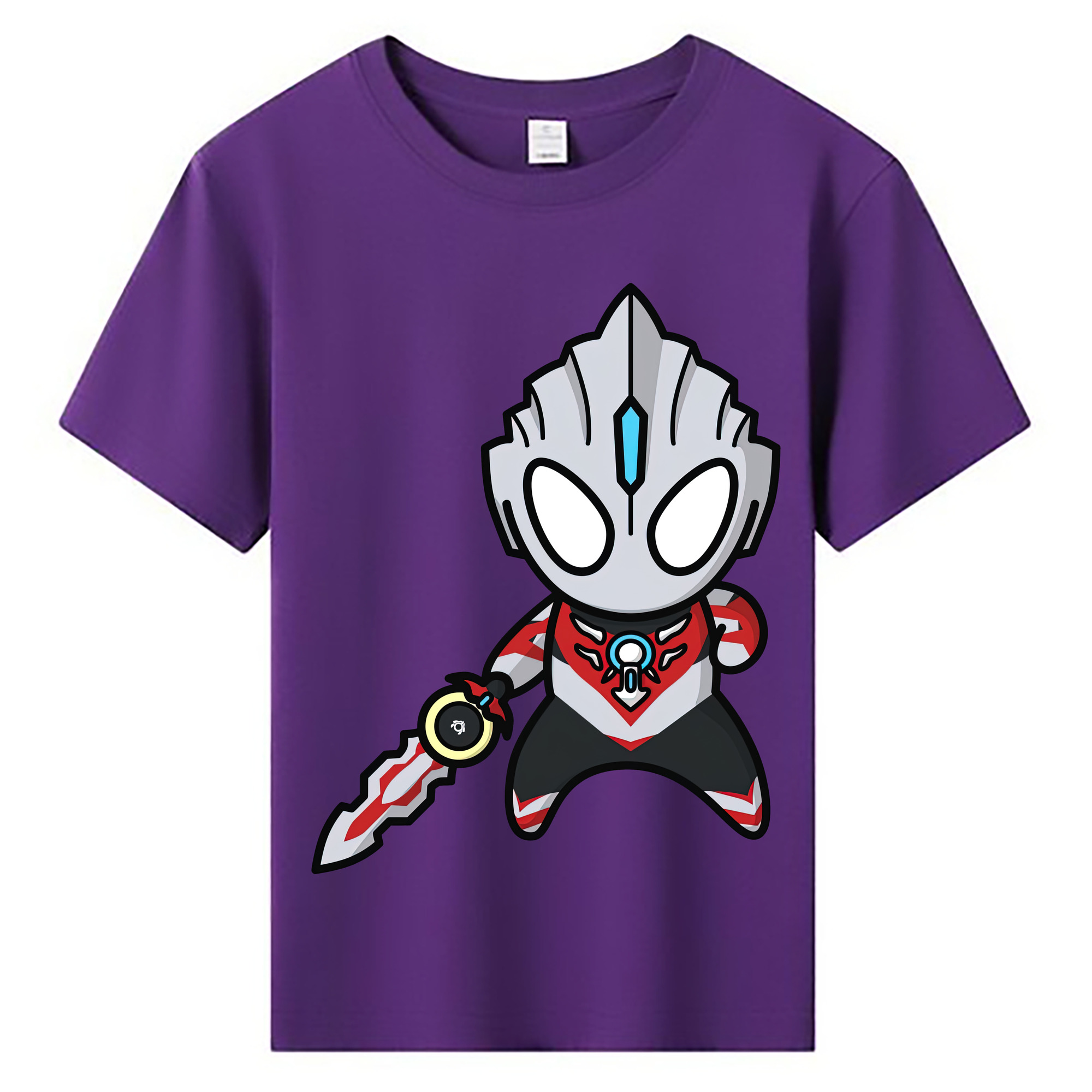 （画像用） ウルトラマン Ultraman 綿100％キッズTシャツ（フロントプリント）