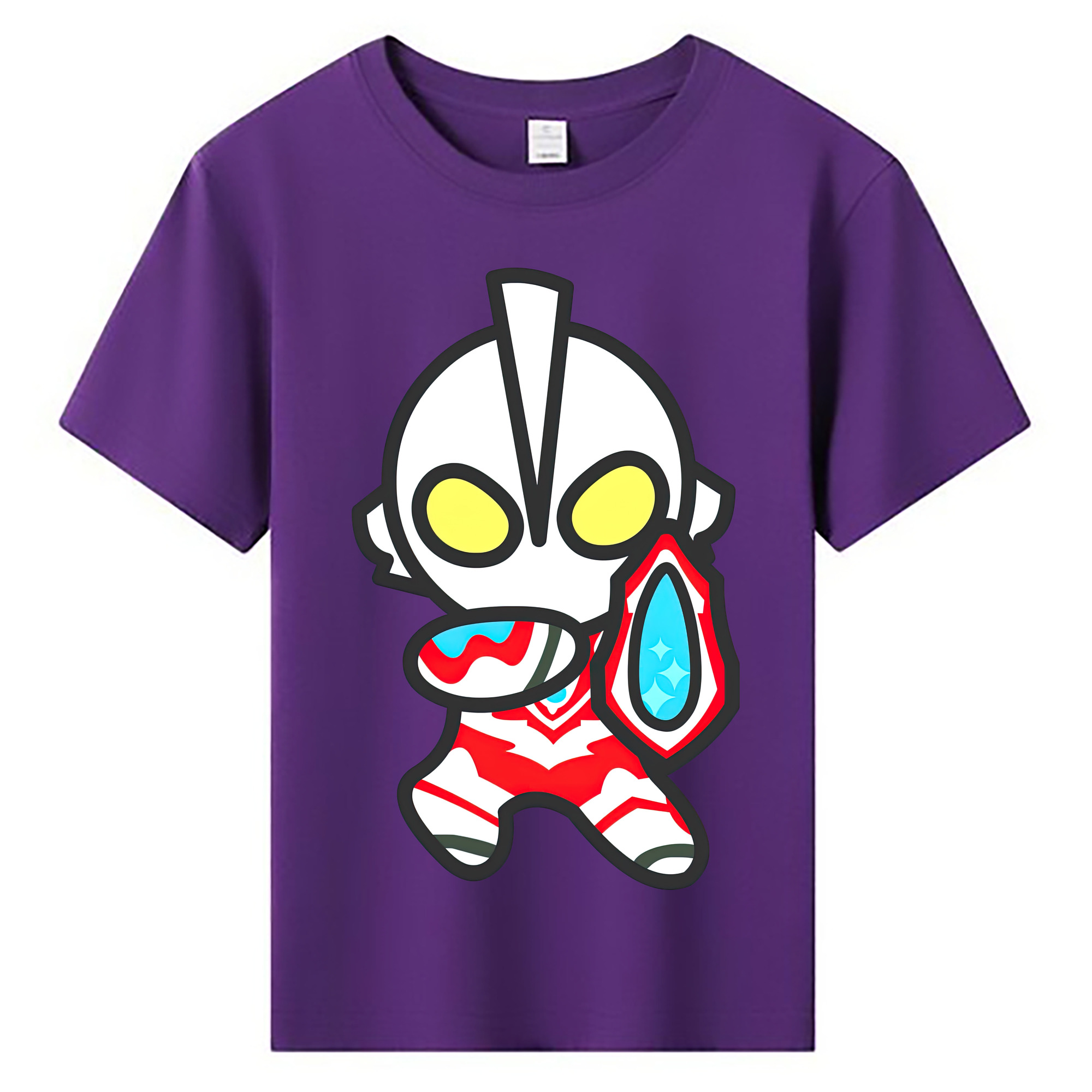 （画像用） ウルトラマン Ultraman 綿100％キッズTシャツ（フロントプリント）
