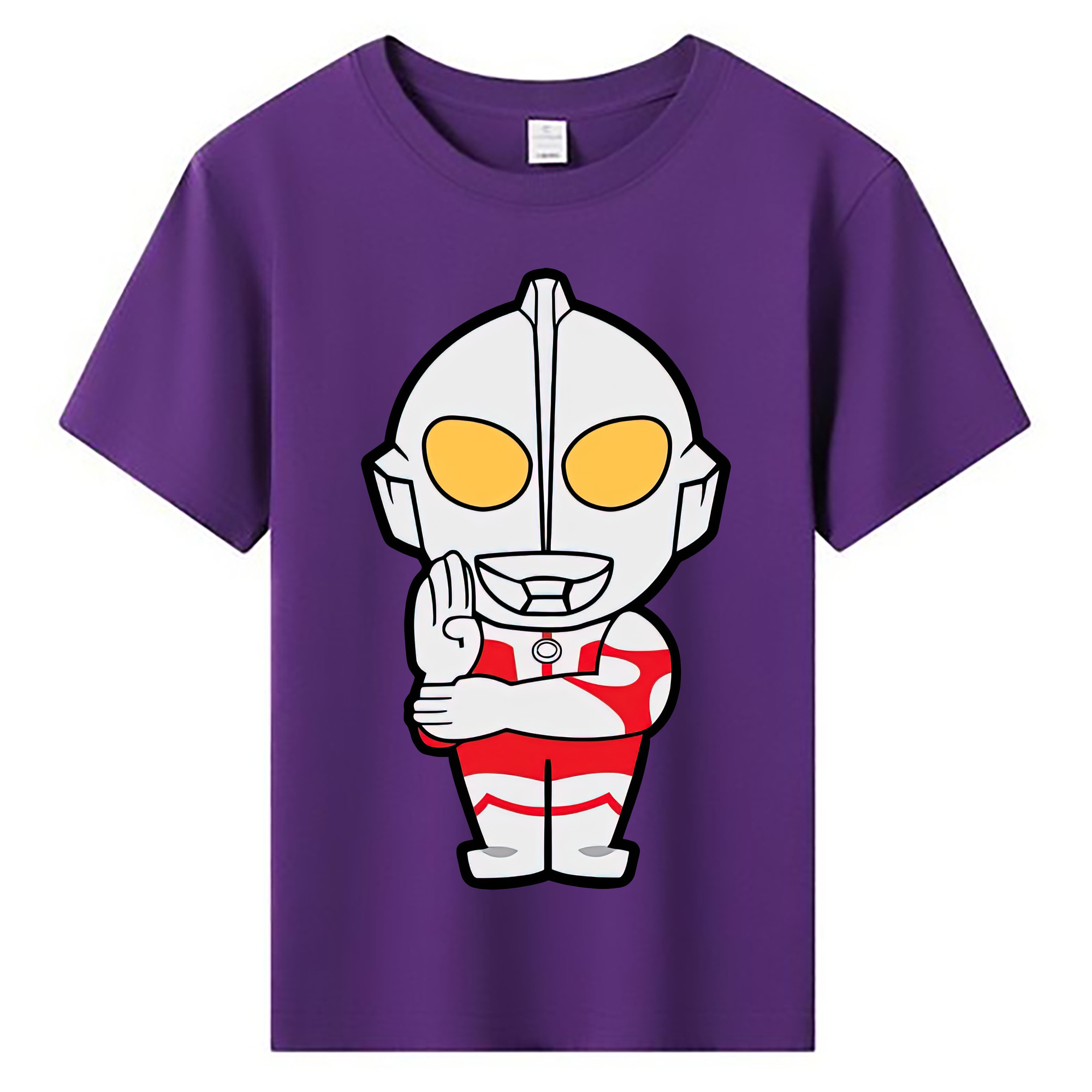 （画像用） ウルトラマン Ultraman 綿100％キッズTシャツ（フロントプリント）
