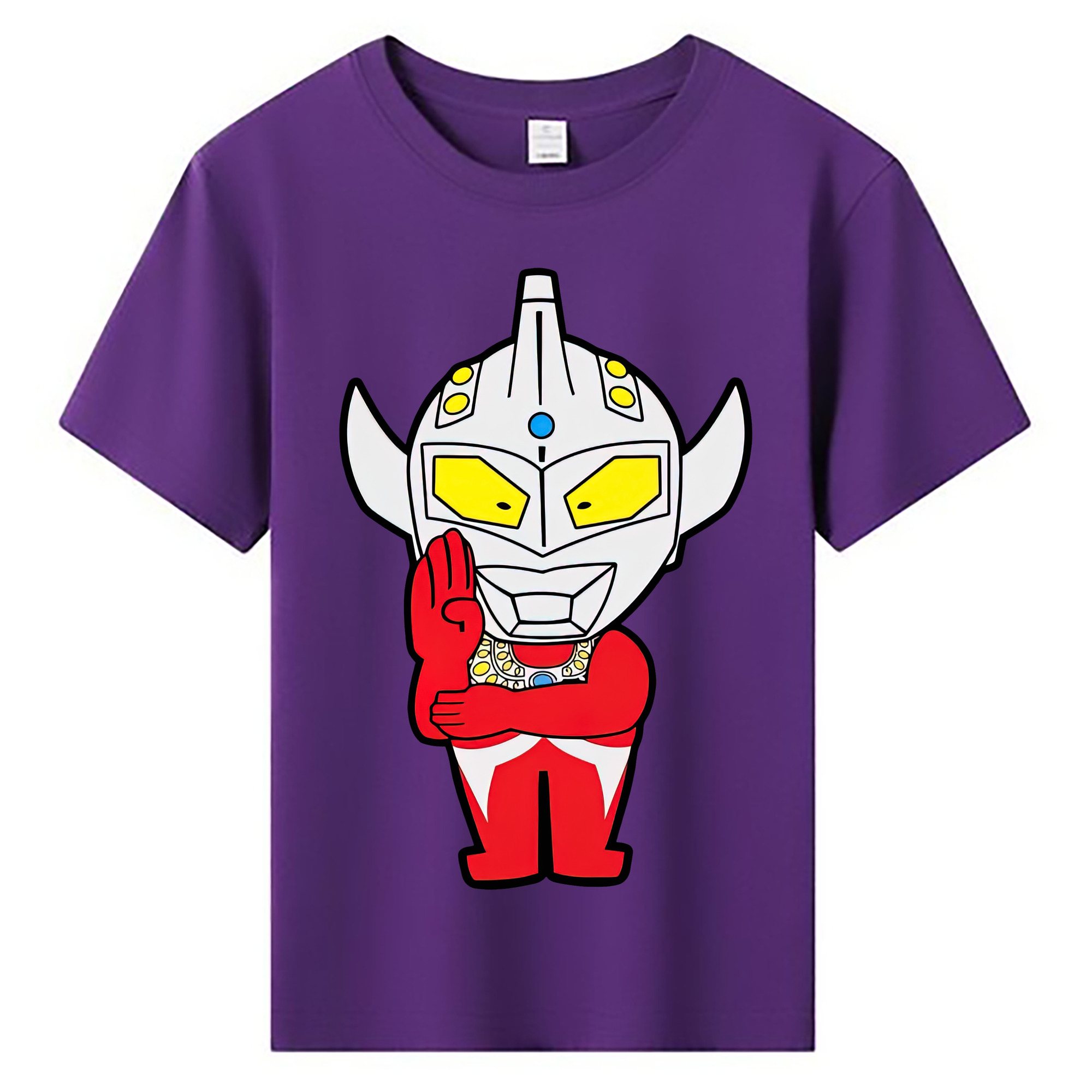 （画像用） ウルトラマン Ultraman 綿100％キッズTシャツ（フロントプリント）