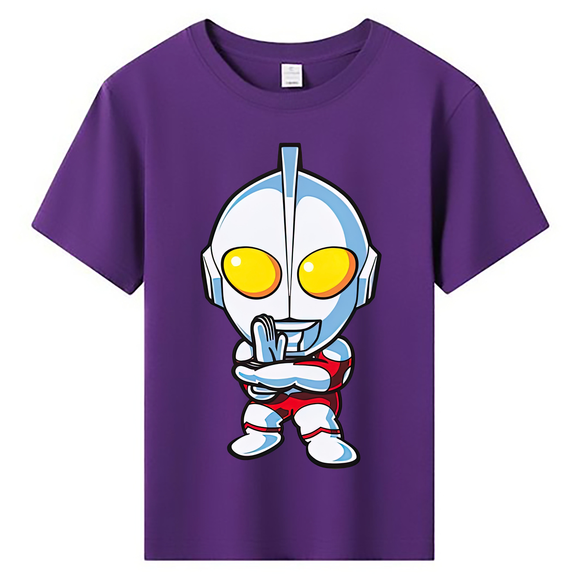 （画像用） ウルトラマン Ultraman 綿100％キッズTシャツ（フロントプリント）