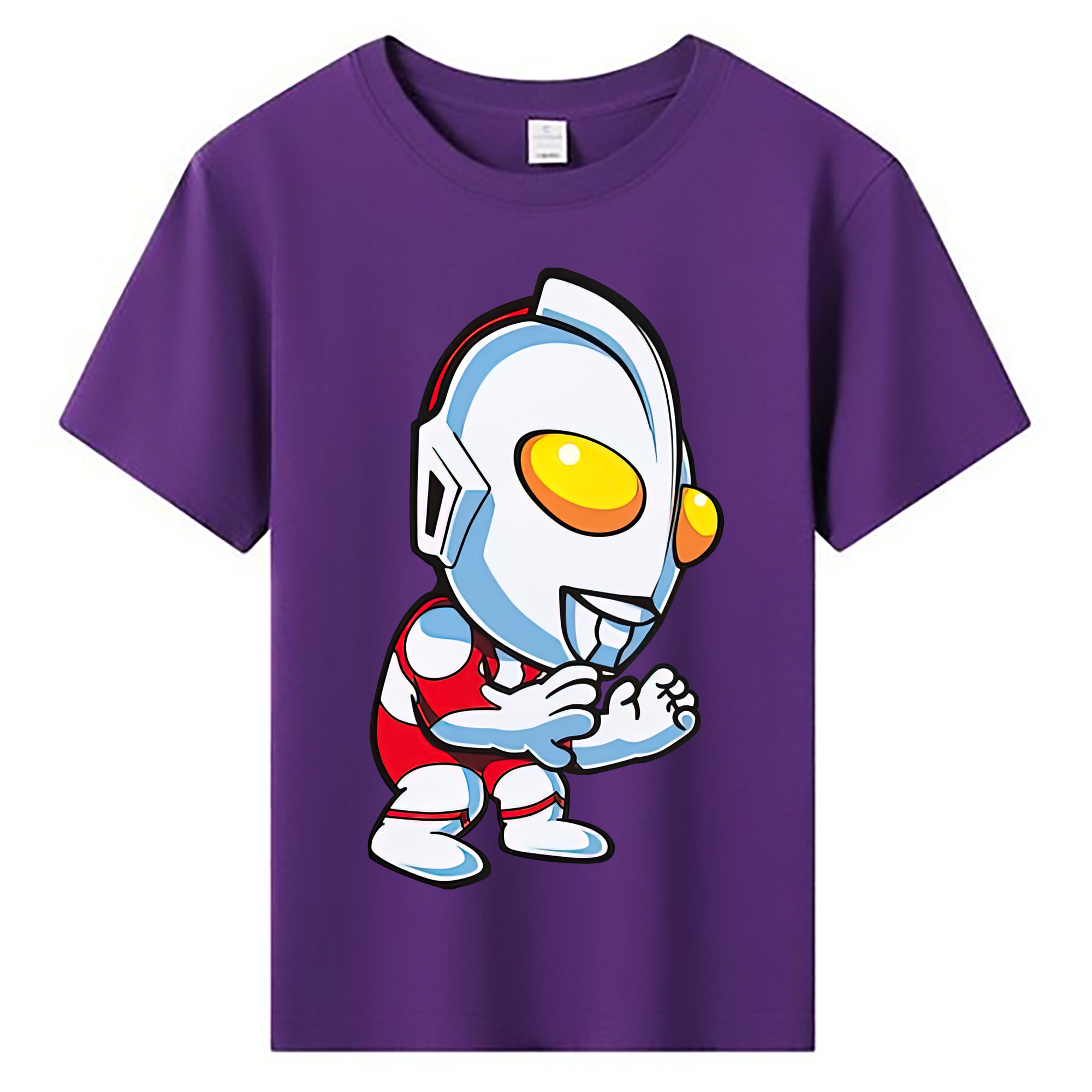 （画像用） ウルトラマン Ultraman 綿100％キッズTシャツ（フロントプリント）
