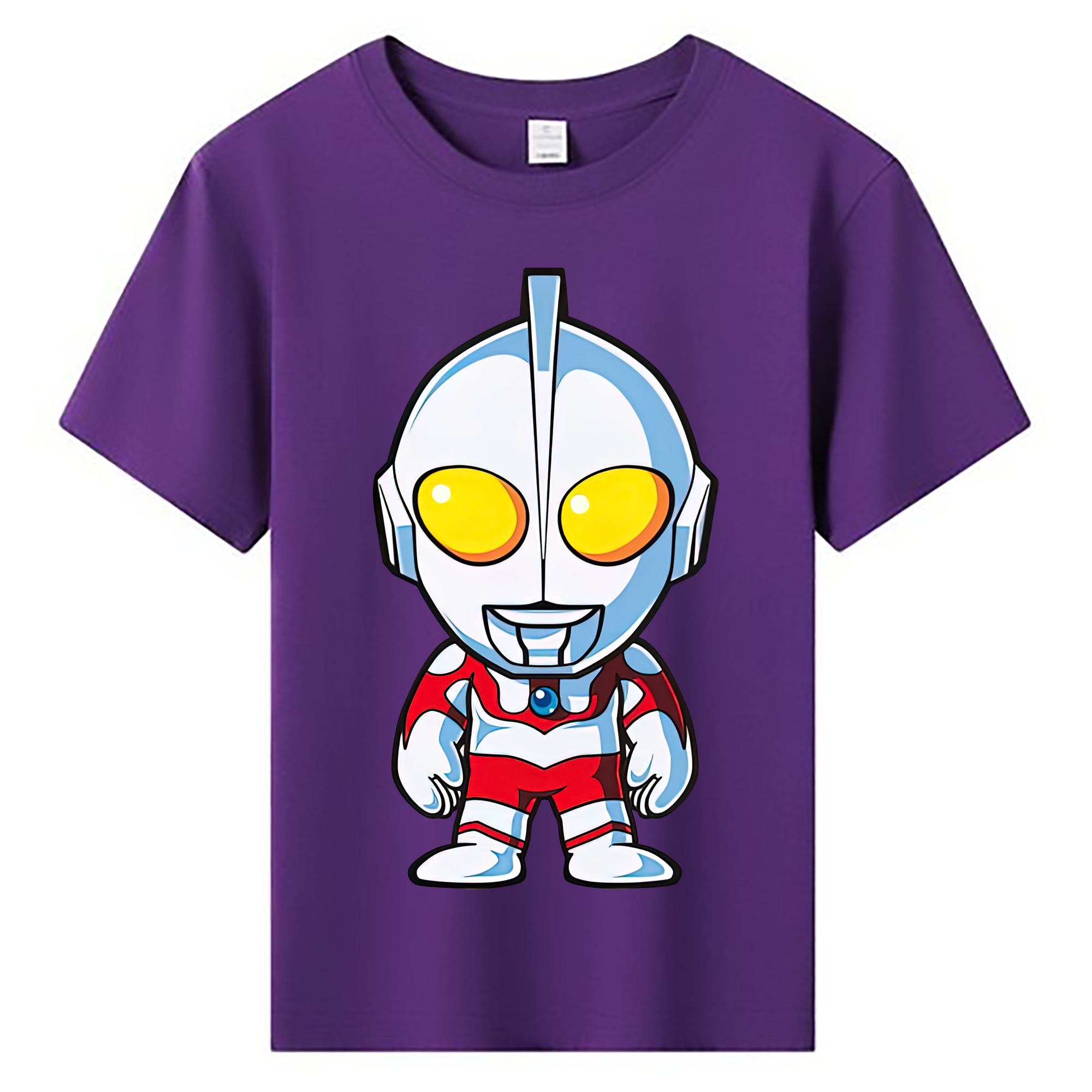 （画像用） ウルトラマン Ultraman 綿100％キッズTシャツ（フロントプリント）