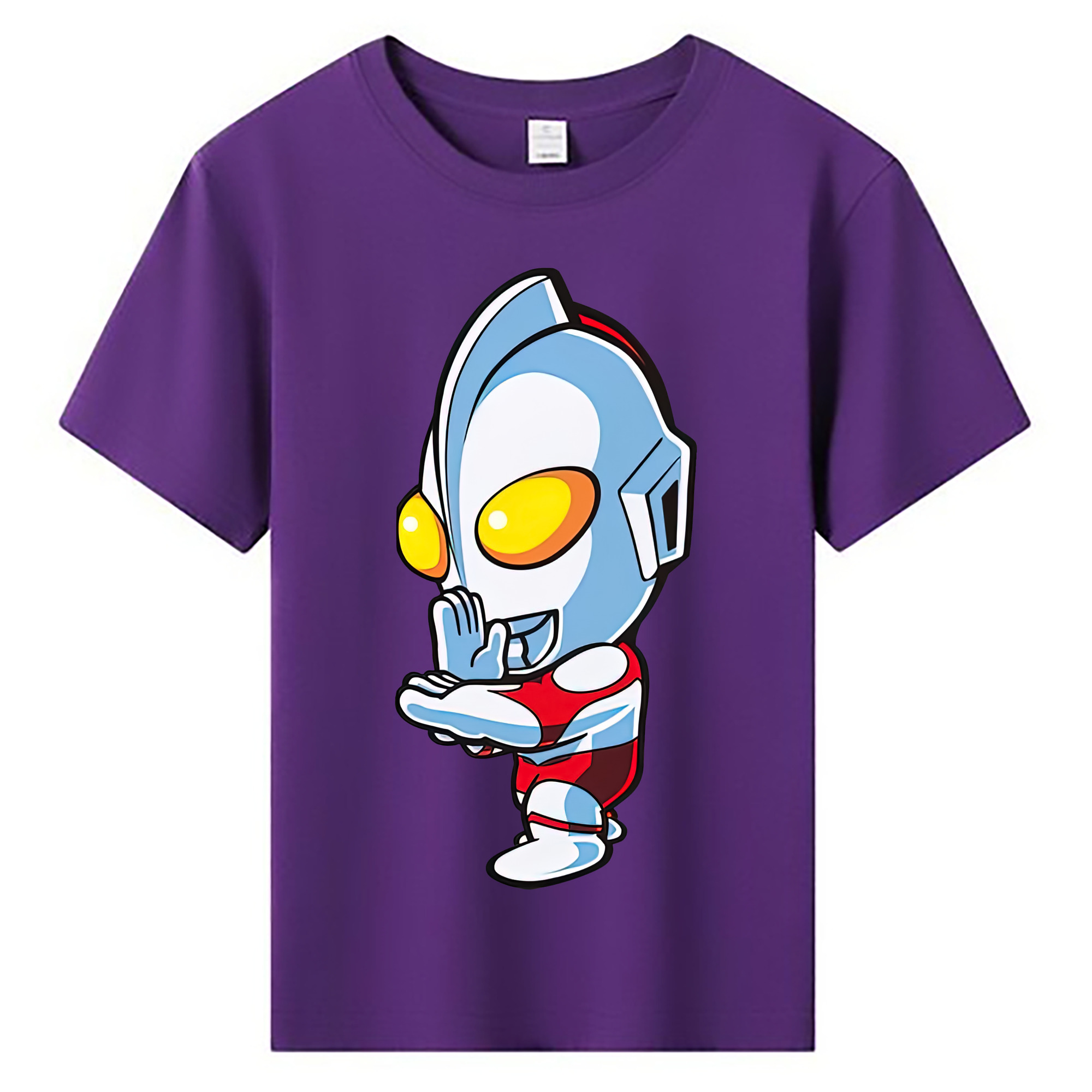 （画像用） ウルトラマン Ultraman 綿100％キッズTシャツ（フロントプリント）