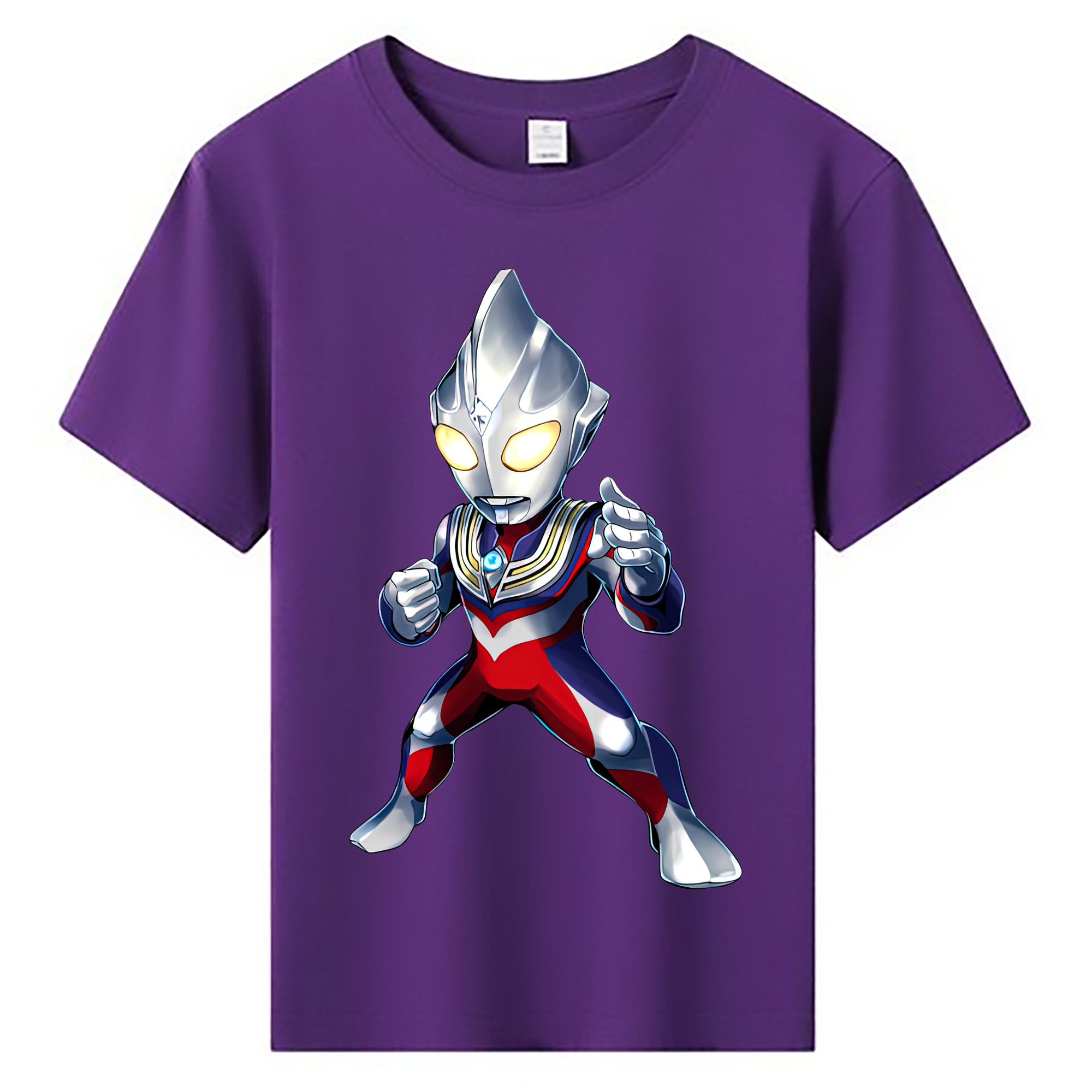 （画像用） ウルトラマン Ultraman 綿100％キッズTシャツ（フロントプリント）
