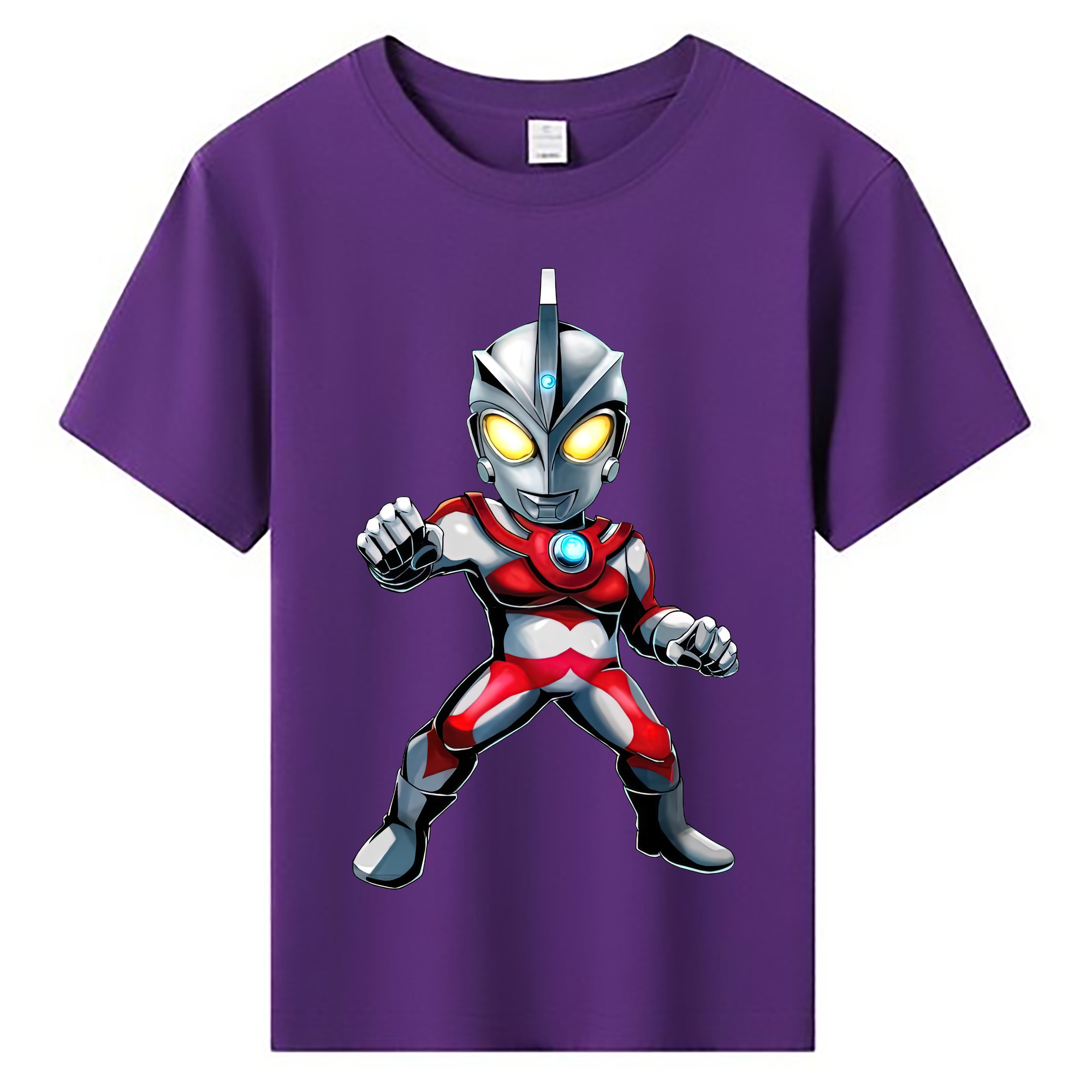 （画像用） ウルトラマン Ultraman 綿100％キッズTシャツ（フロントプリント）