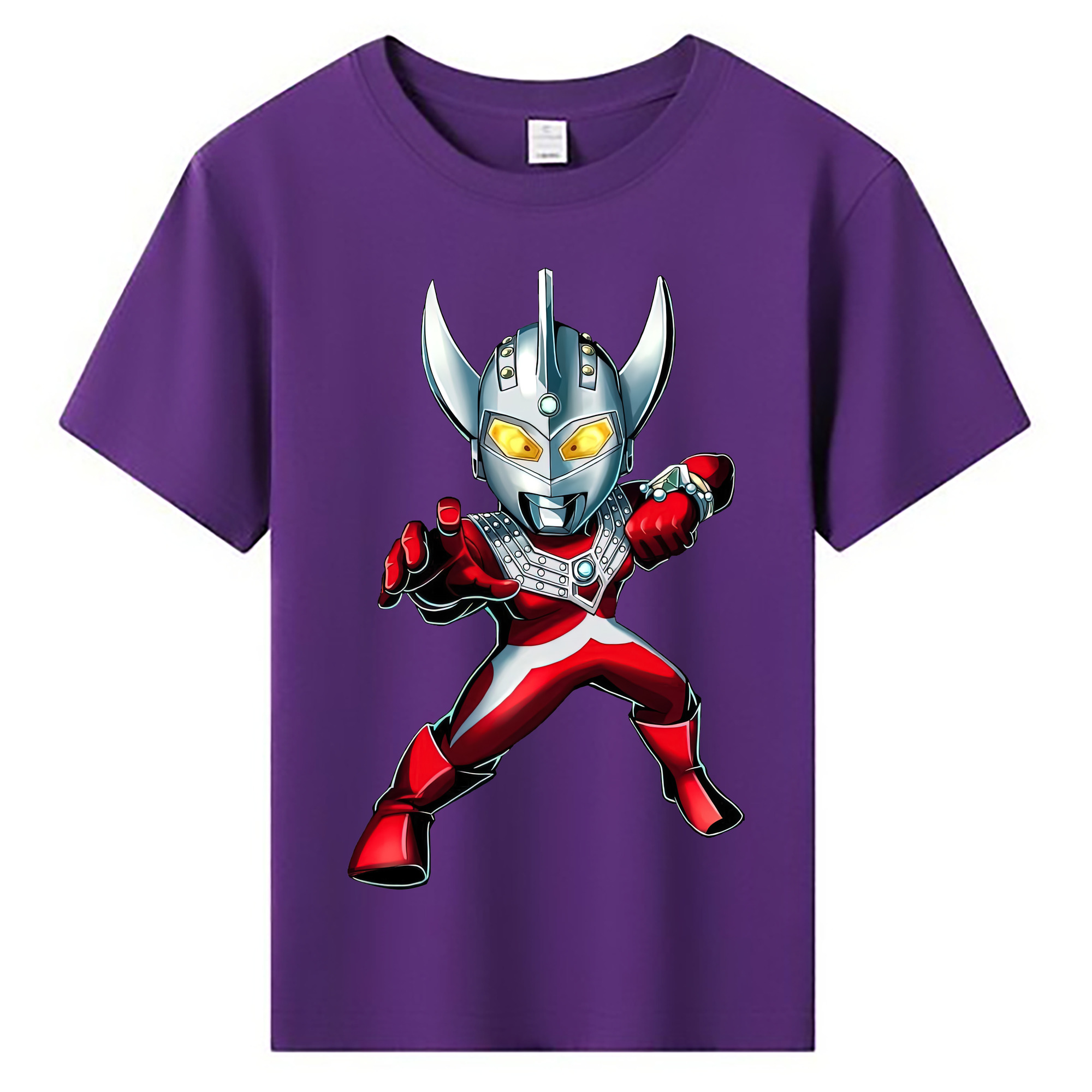 （画像用） ウルトラマン Ultraman 綿100％キッズTシャツ（フロントプリント）