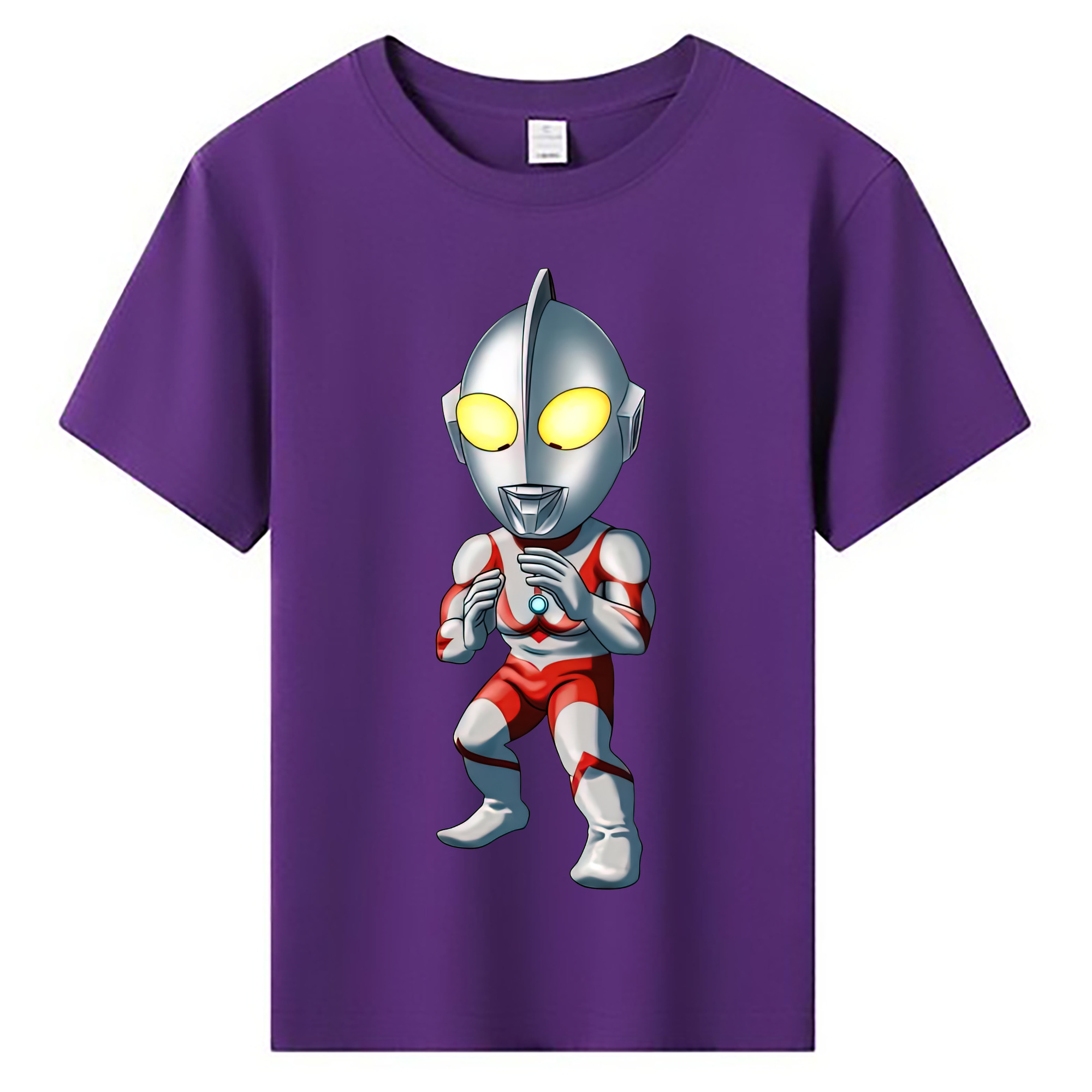 （画像用） ウルトラマン Ultraman 綿100％キッズTシャツ（フロントプリント）